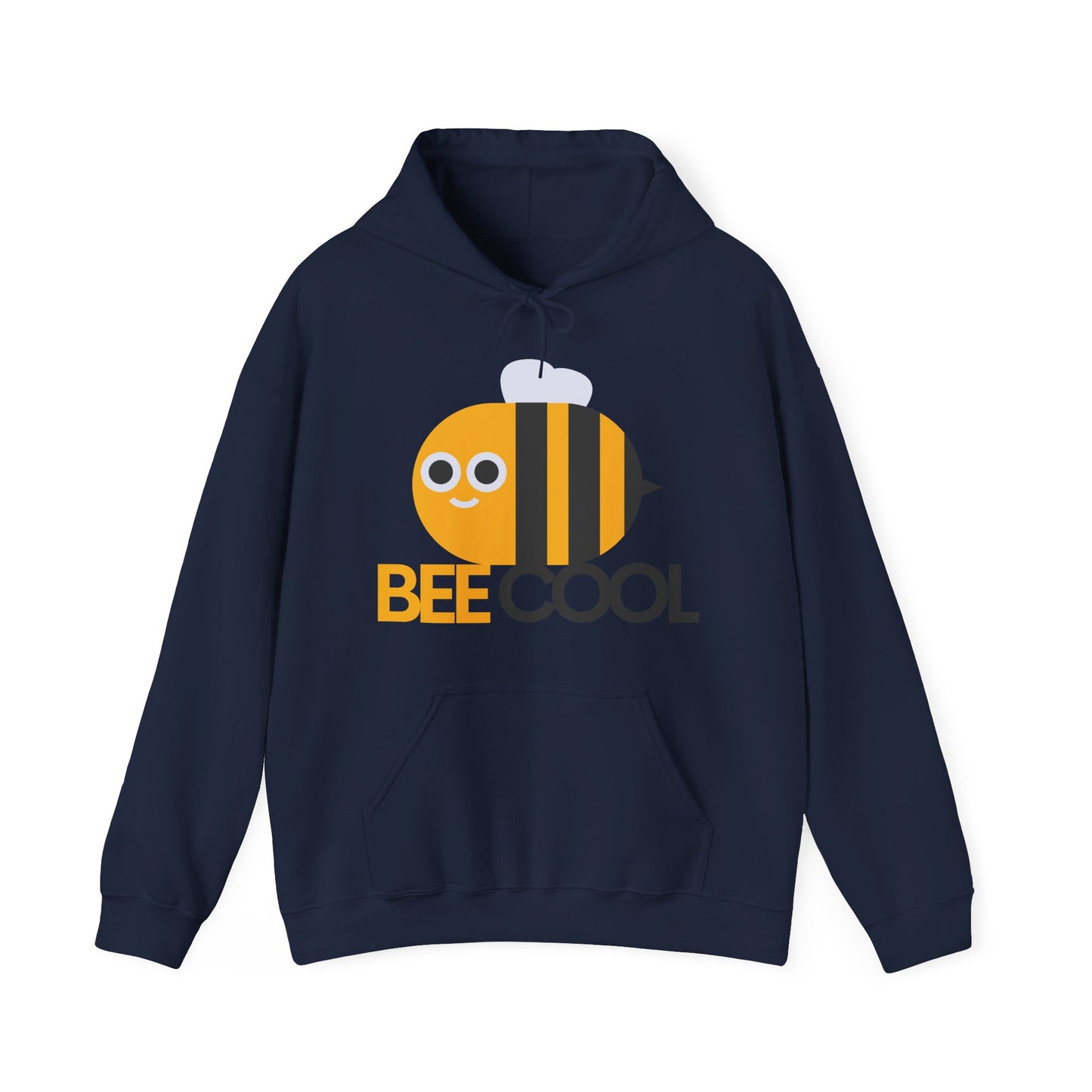 Bee Cool Unisex Heavy Blend™ Hooded Sweatshirt - Fun and Cozy Gift for Bee Lovers
