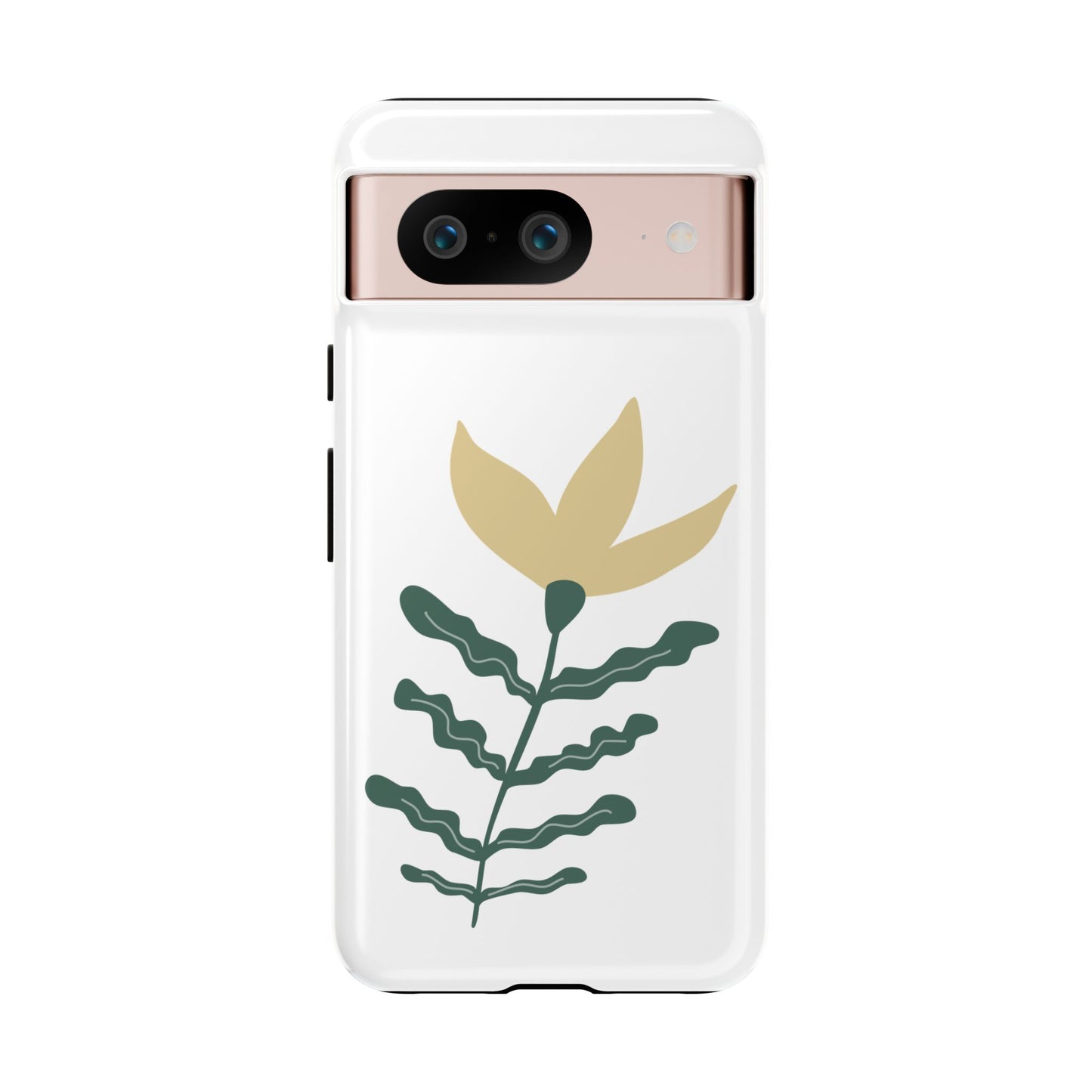 Floral Tough Phone Case - Durable Protection with Stylish Design