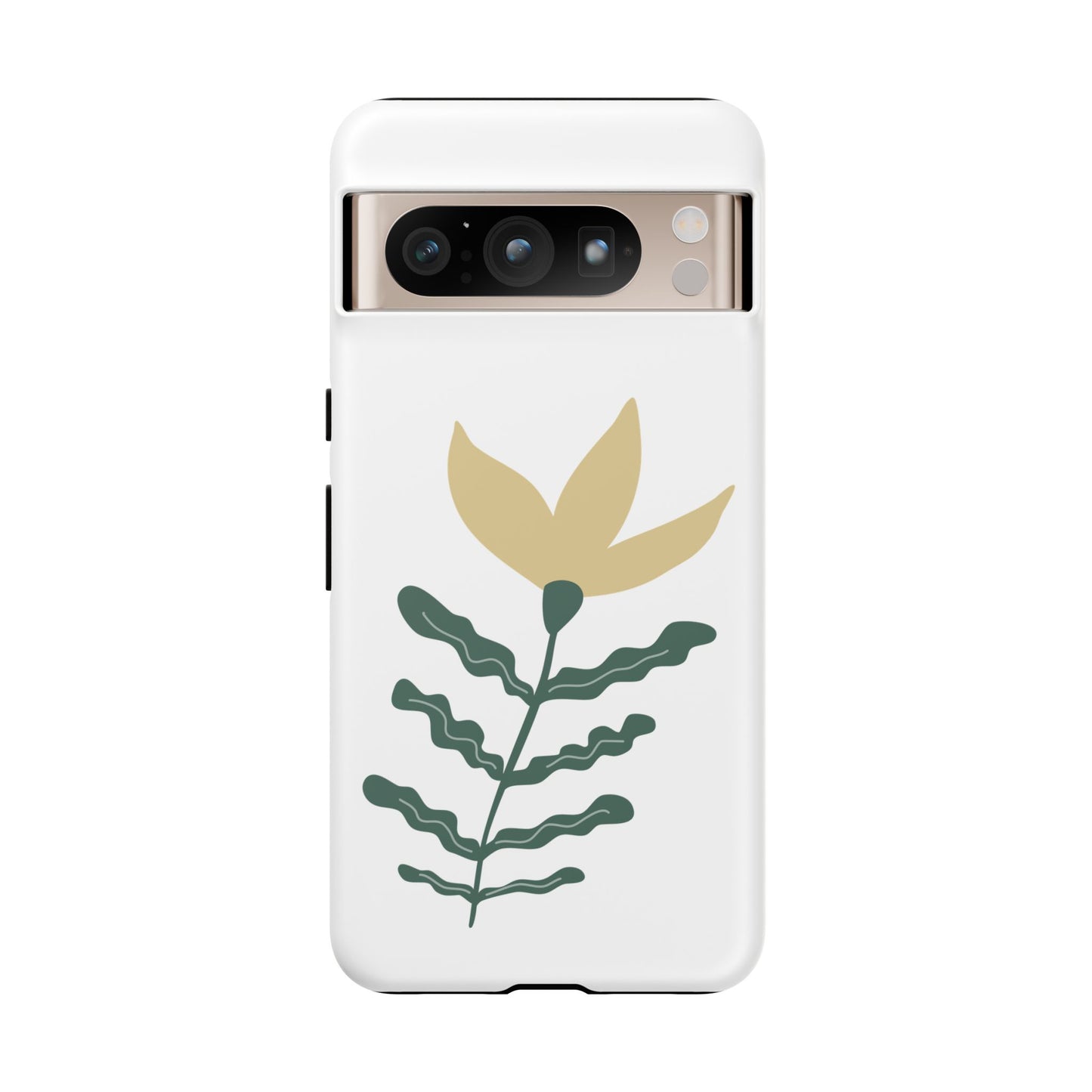 Floral Tough Phone Case - Durable Protection with Stylish Design