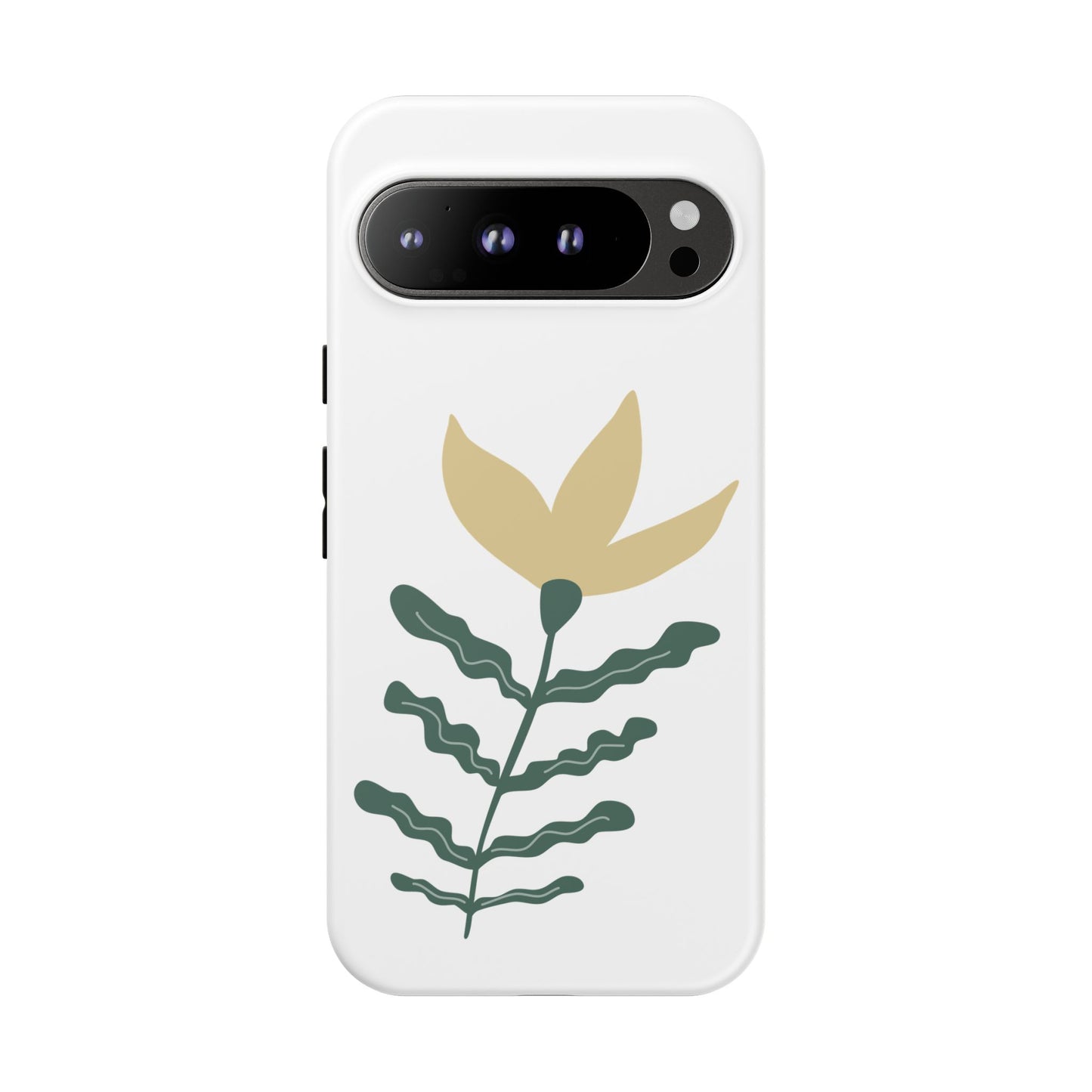 Floral Tough Phone Case - Durable Protection with Stylish Design
