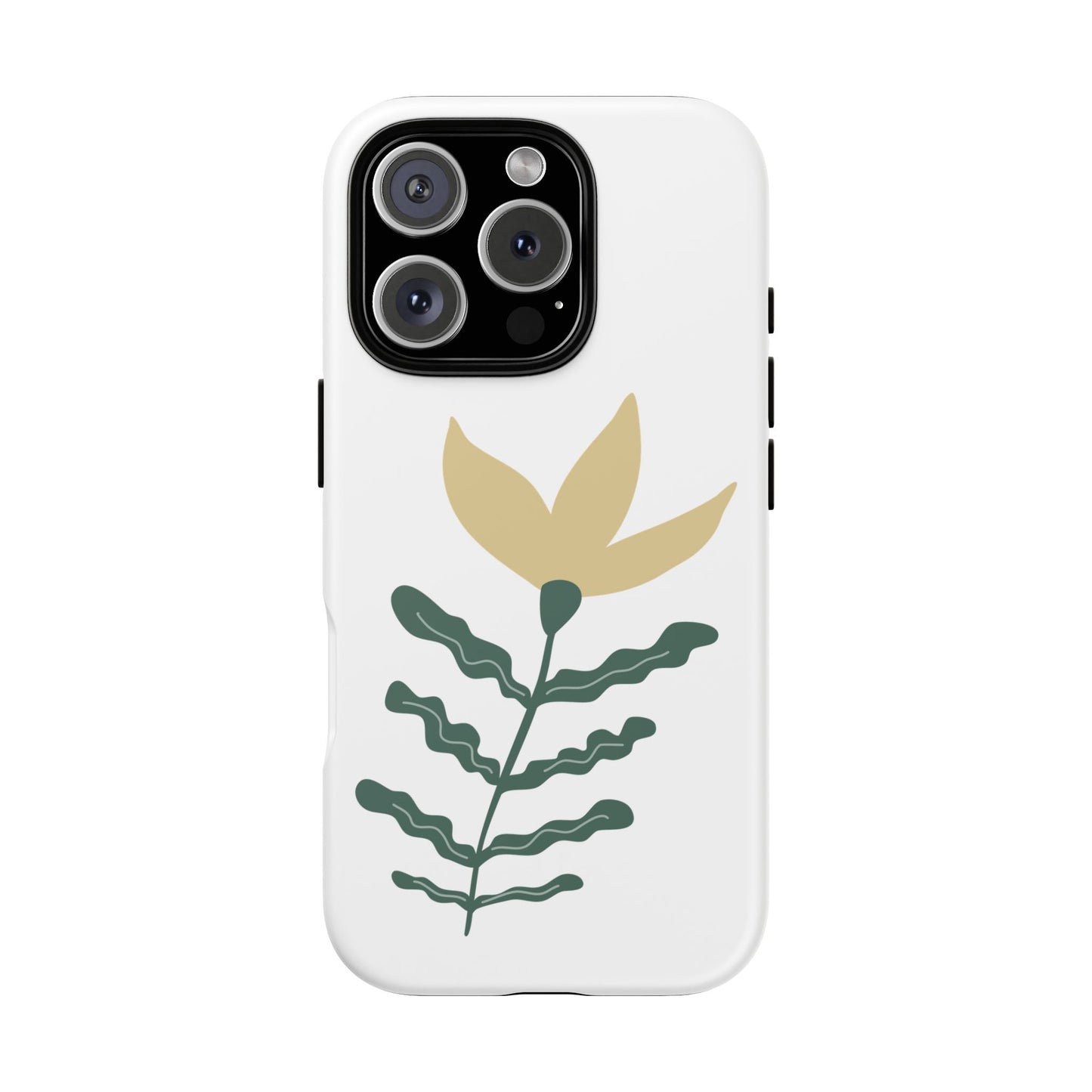 Floral Tough Phone Case - Durable Protection with Stylish Design