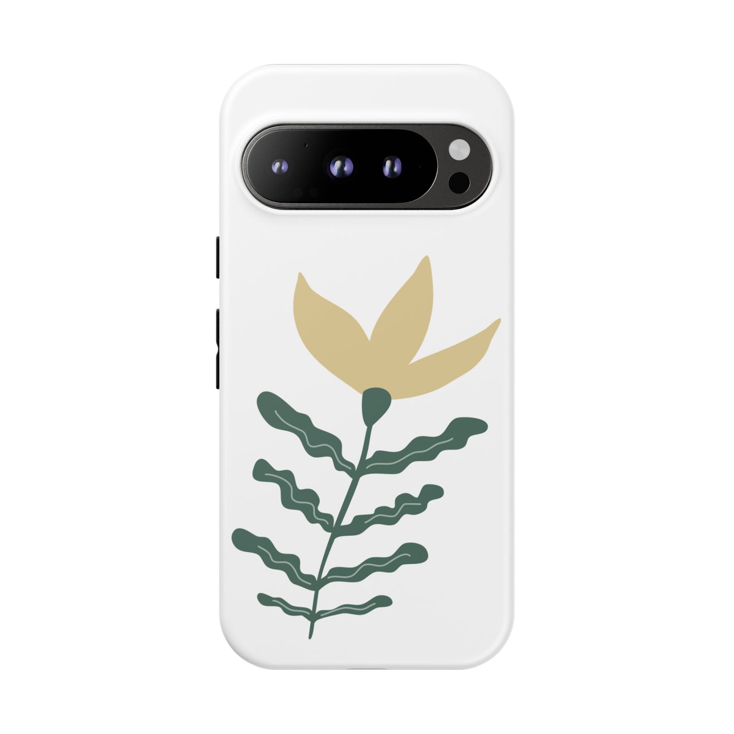 Floral Tough Phone Case - Durable Protection with Stylish Design
