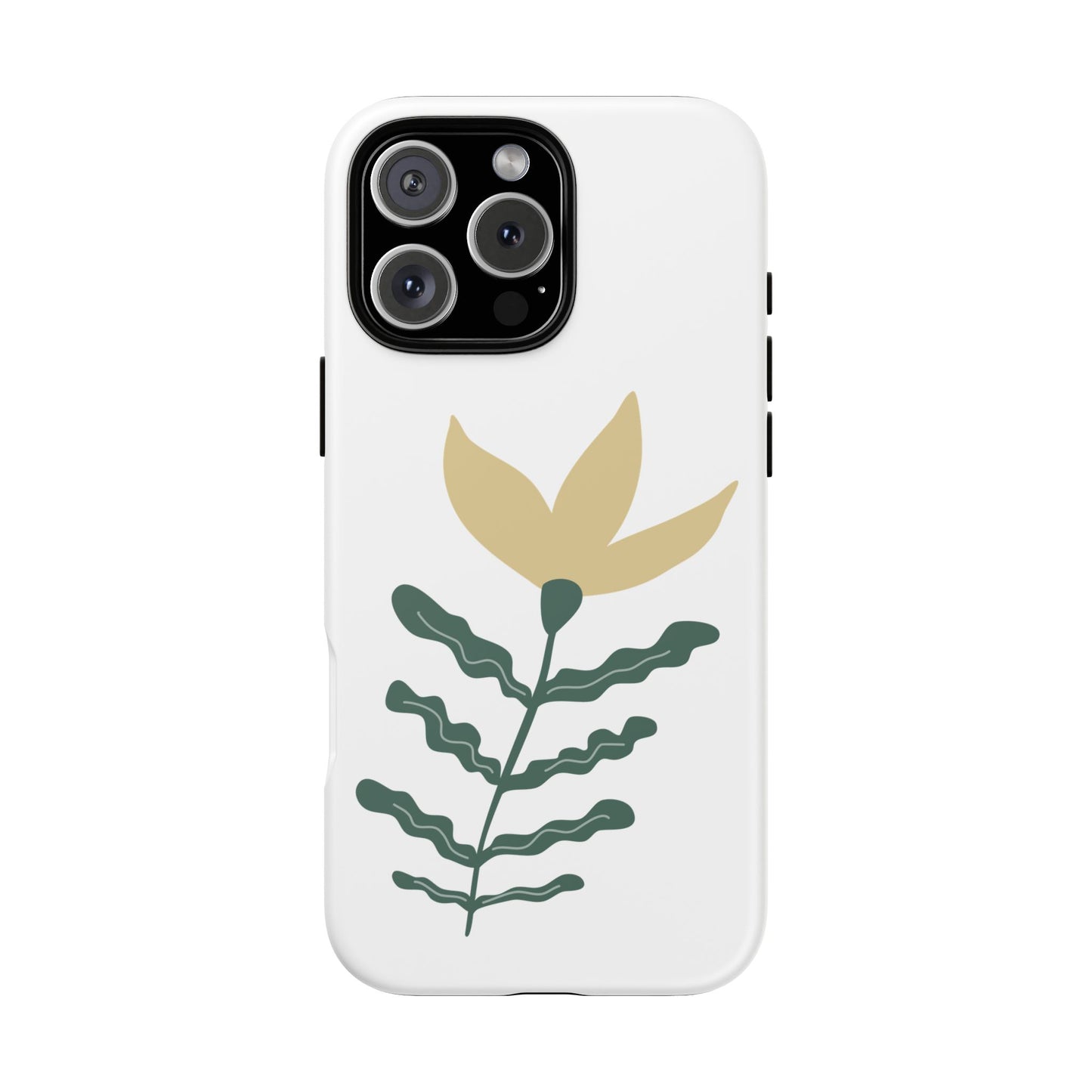 Floral Tough Phone Case - Durable Protection with Stylish Design