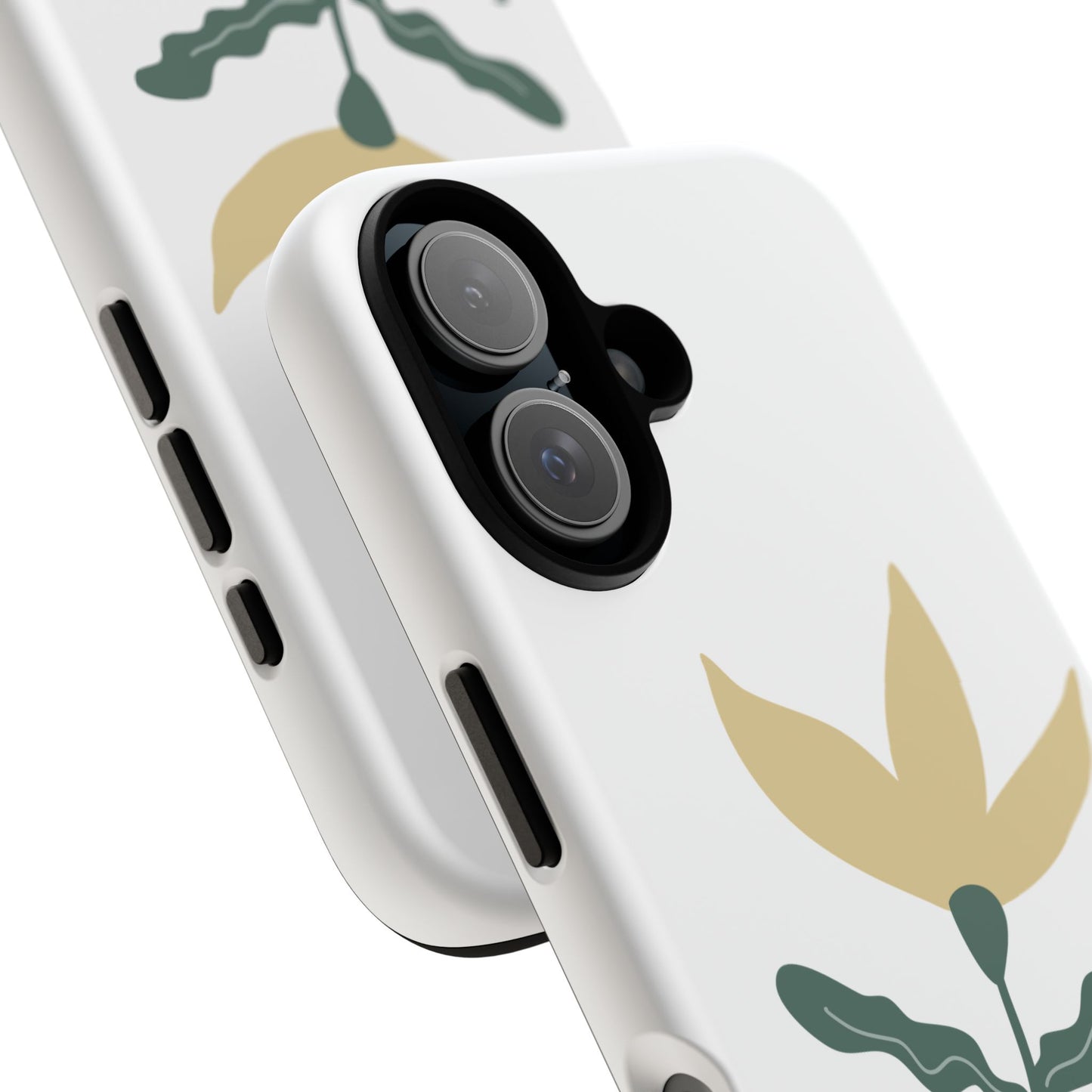 Floral Tough Phone Case - Durable Protection with Stylish Design