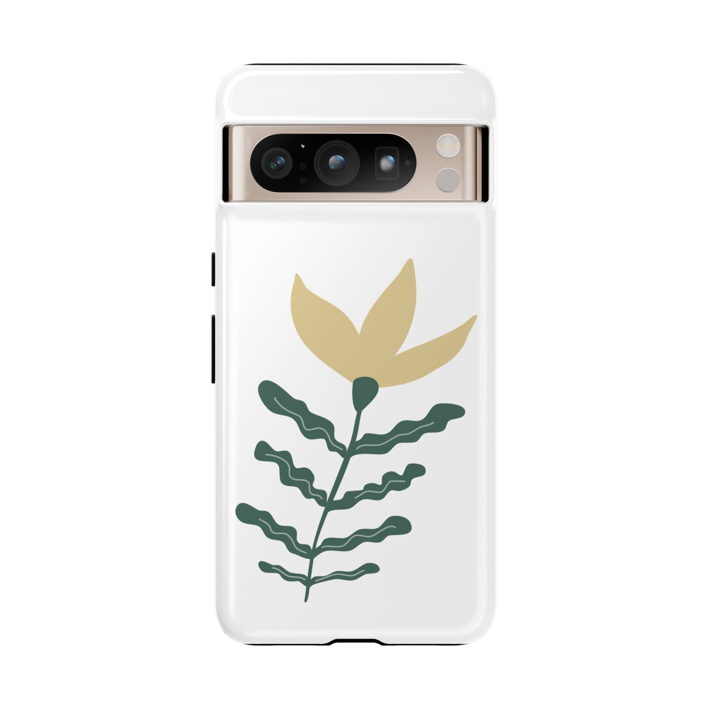 Floral Tough Phone Case - Durable Protection with Stylish Design
