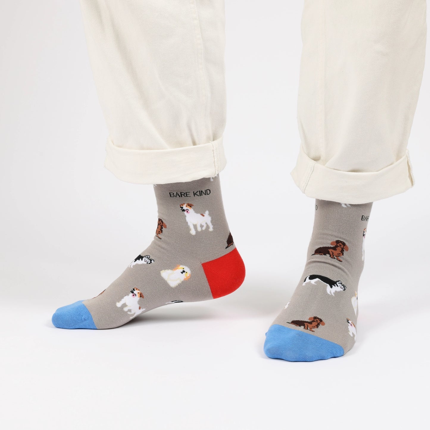 Grey Dogs Socks | Bamboo Socks | Grey Socks