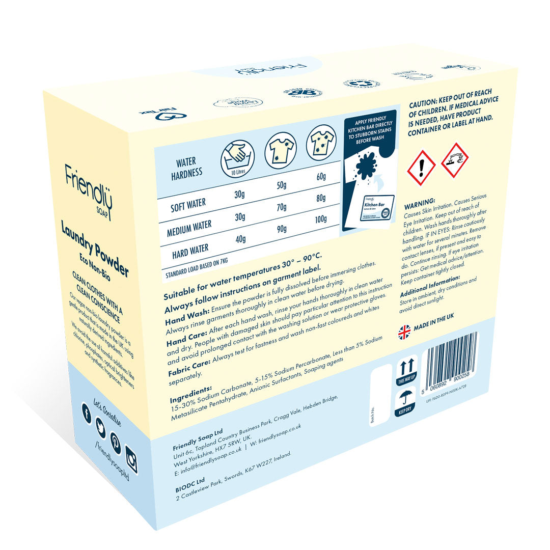 Laundry Powder - Eco Non-Bio