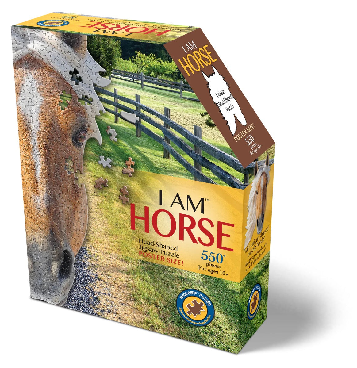 Madd Capp Games - I Am Horse Puzzle - 529 pieces.