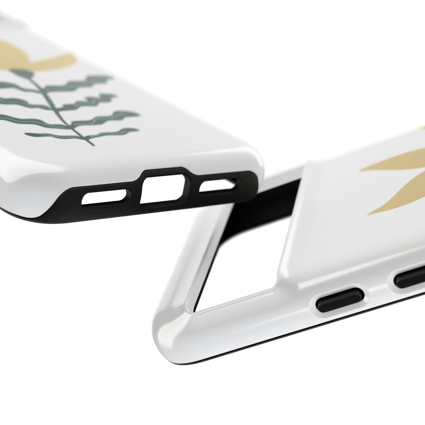 Floral Tough Phone Case - Durable Protection with Stylish Design