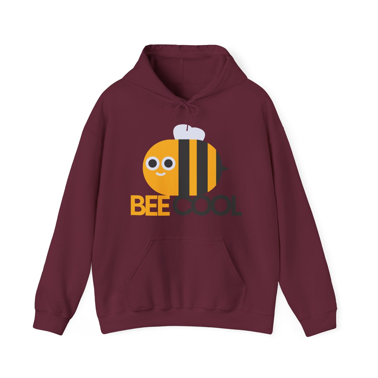Bee Cool Unisex Heavy Blend™ Hooded Sweatshirt - Fun and Cozy Gift for Bee Lovers