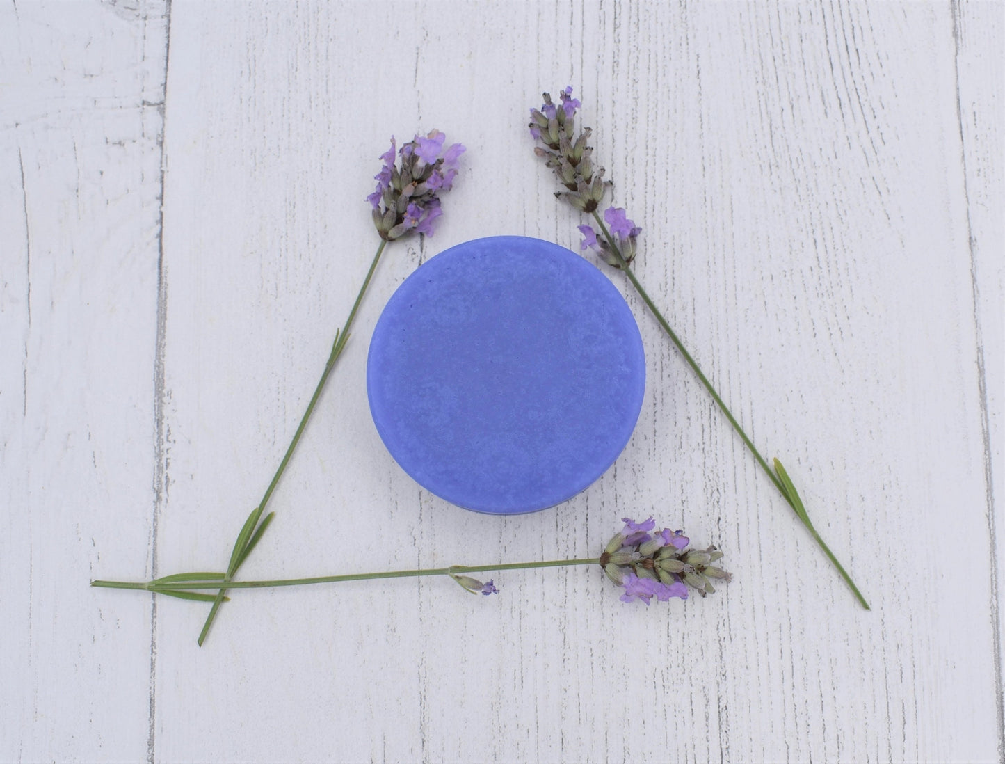 Handmade Solid Conditioner Bar in Tin. Lavender & Chamomile.