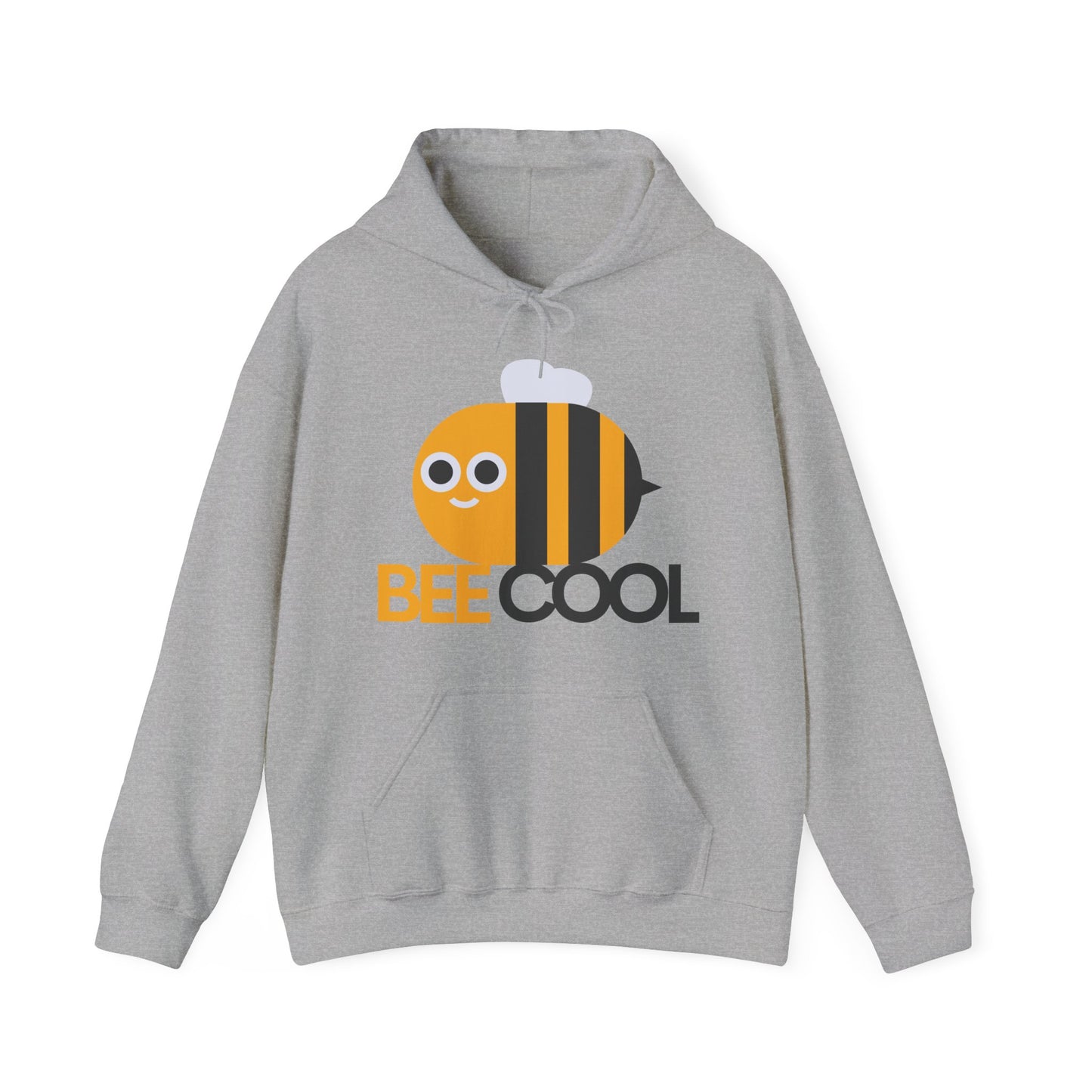 Bee Cool Unisex Heavy Blend™ Hooded Sweatshirt - Fun and Cozy Gift for Bee Lovers