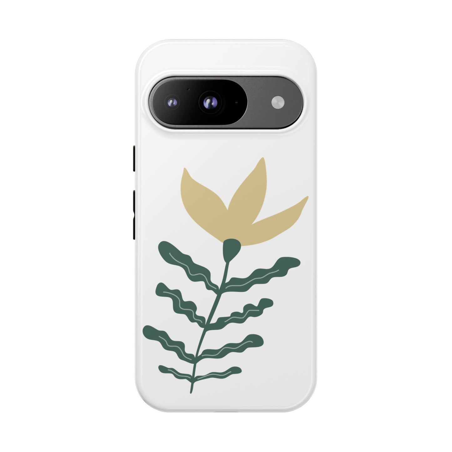 Floral Tough Phone Case - Durable Protection with Stylish Design