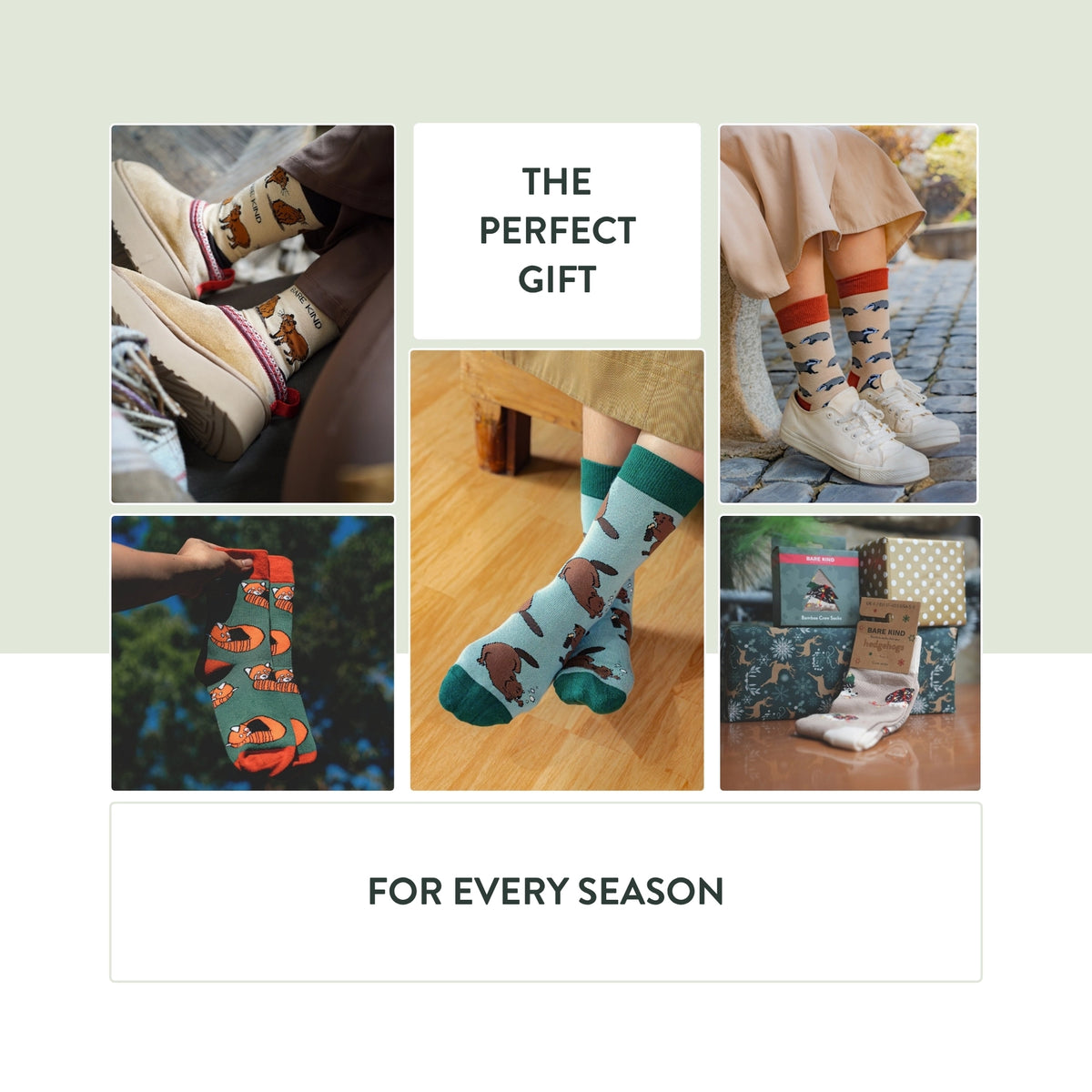 Black Rhino Socks | Bamboo Socks | Green Socks