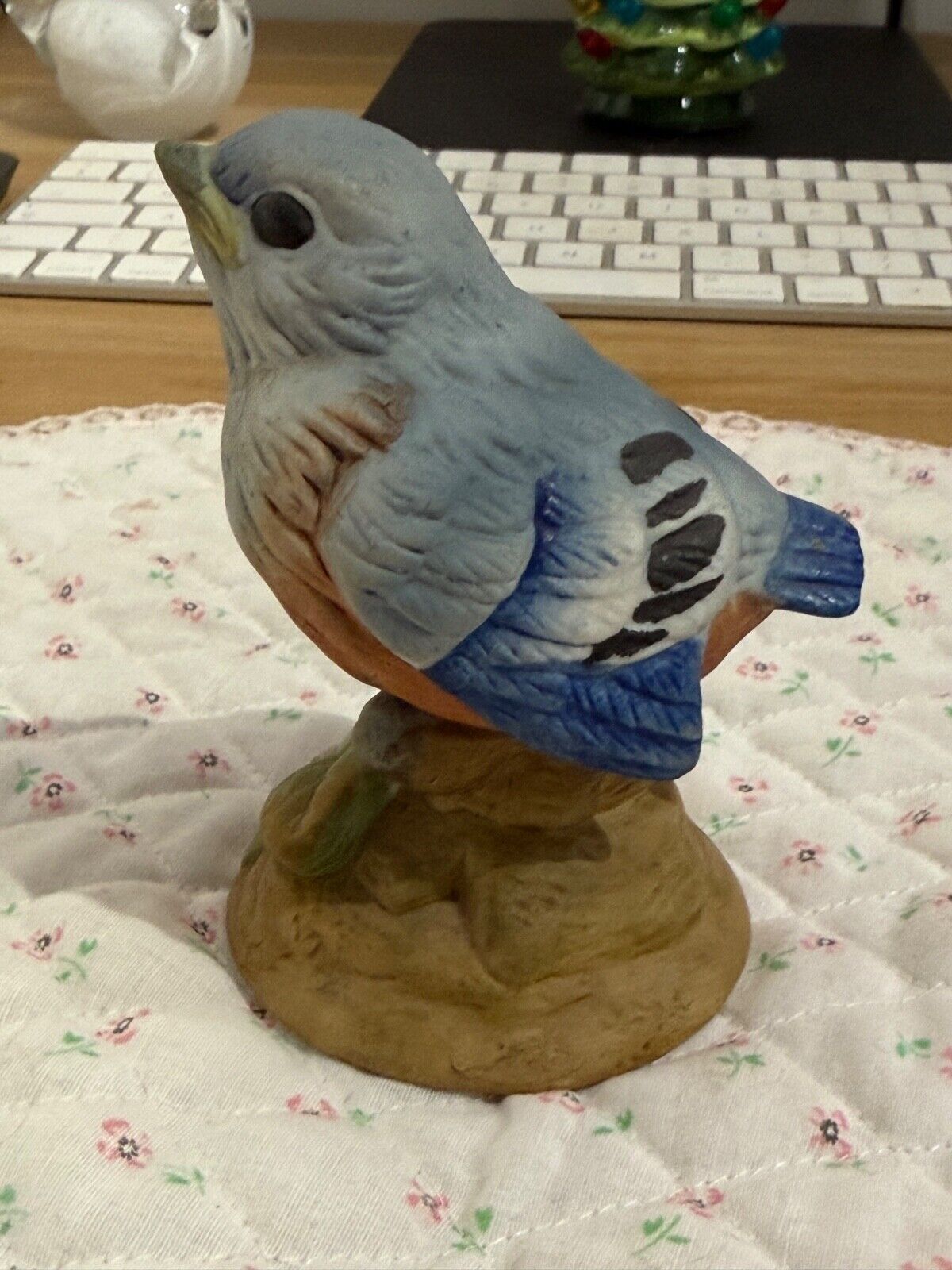Blue Jay Bird Figurine