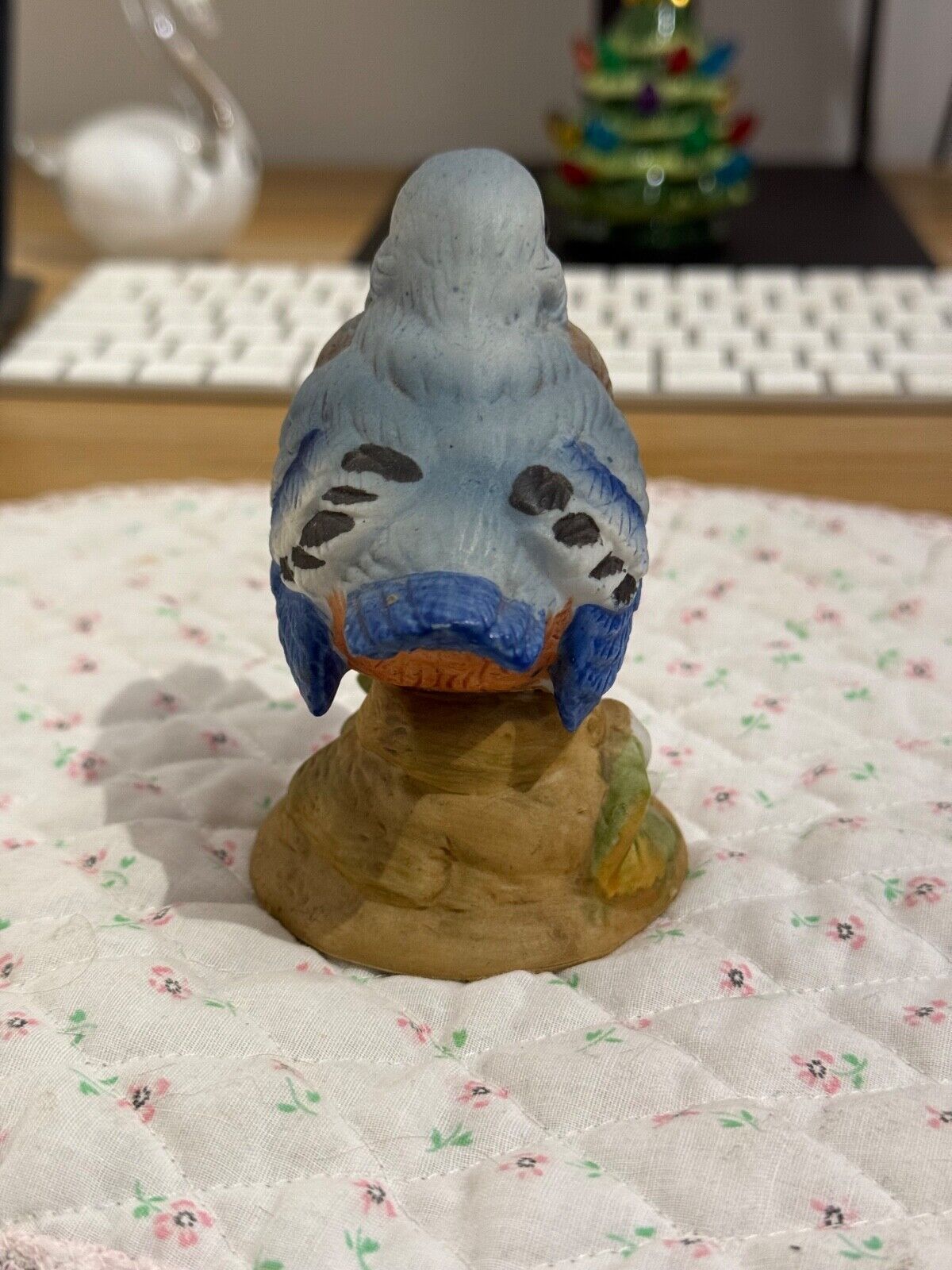 Blue Jay Bird Figurine