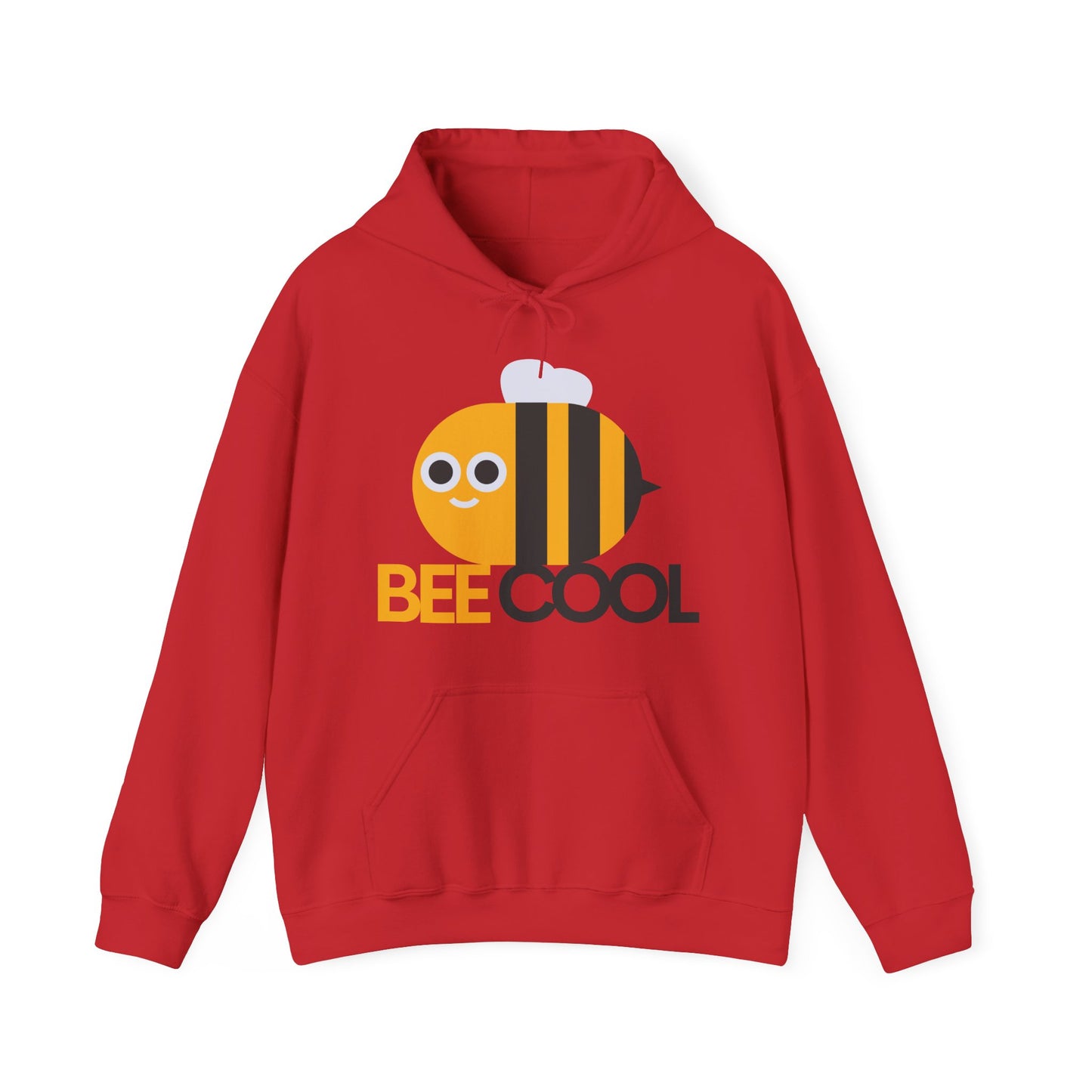 Bee Cool Unisex Heavy Blend™ Hooded Sweatshirt - Fun and Cozy Gift for Bee Lovers