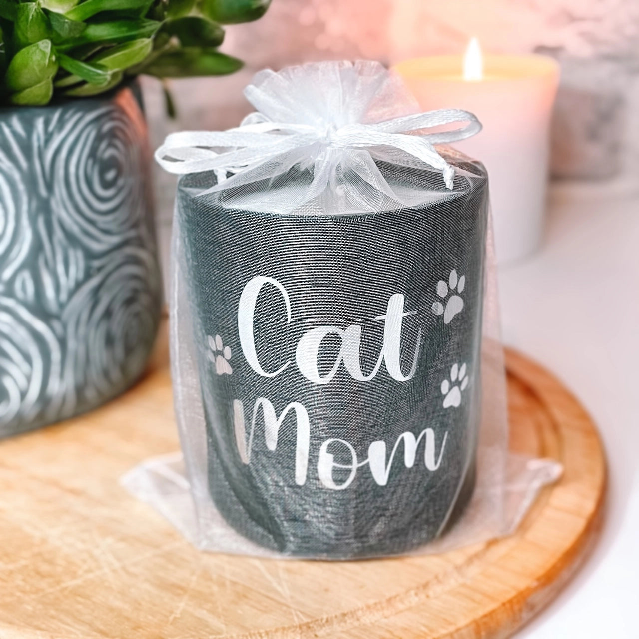 Cat Mom Candle// Mothers Day Candle, Kitten Gift