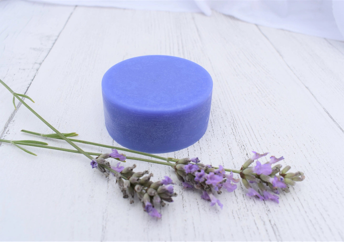 Handmade Solid Conditioner Bar in Tin. Lavender & Chamomile.