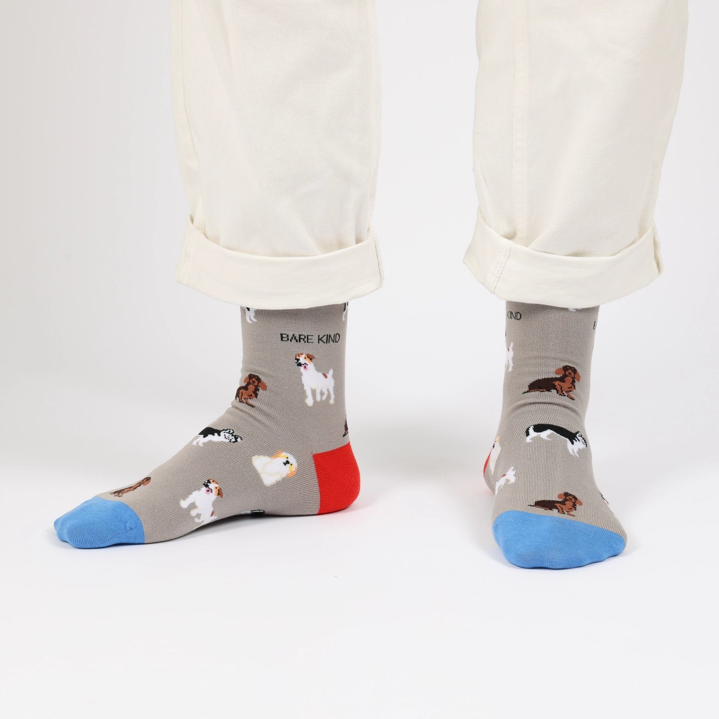 Grey Dogs Socks | Bamboo Socks | Grey Socks