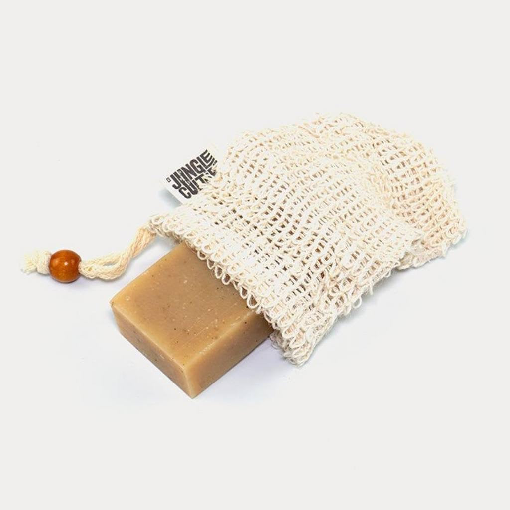 Soap Bag - Sisal | Natural Fibre Mesh Soap Pouch Sack