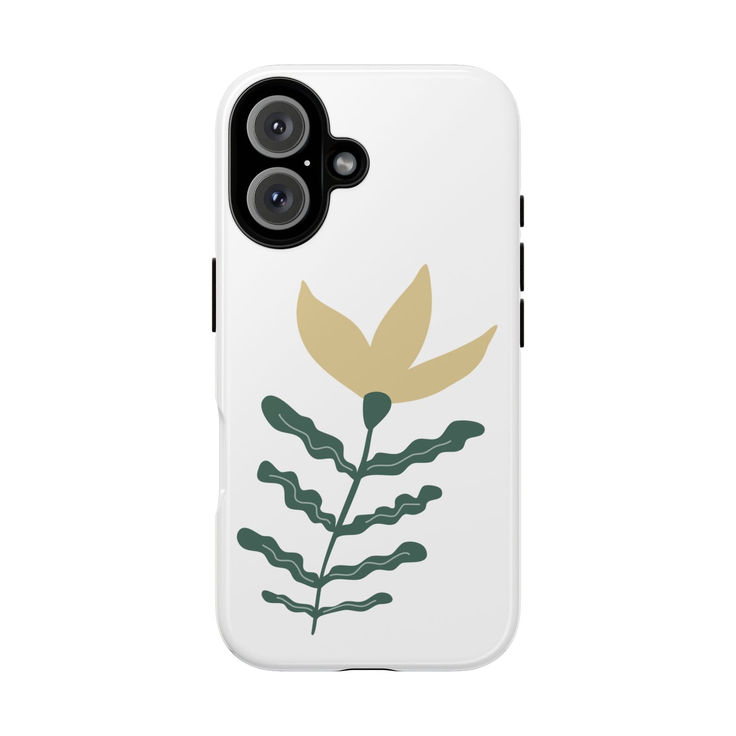 Floral Tough Phone Case - Durable Protection with Stylish Design