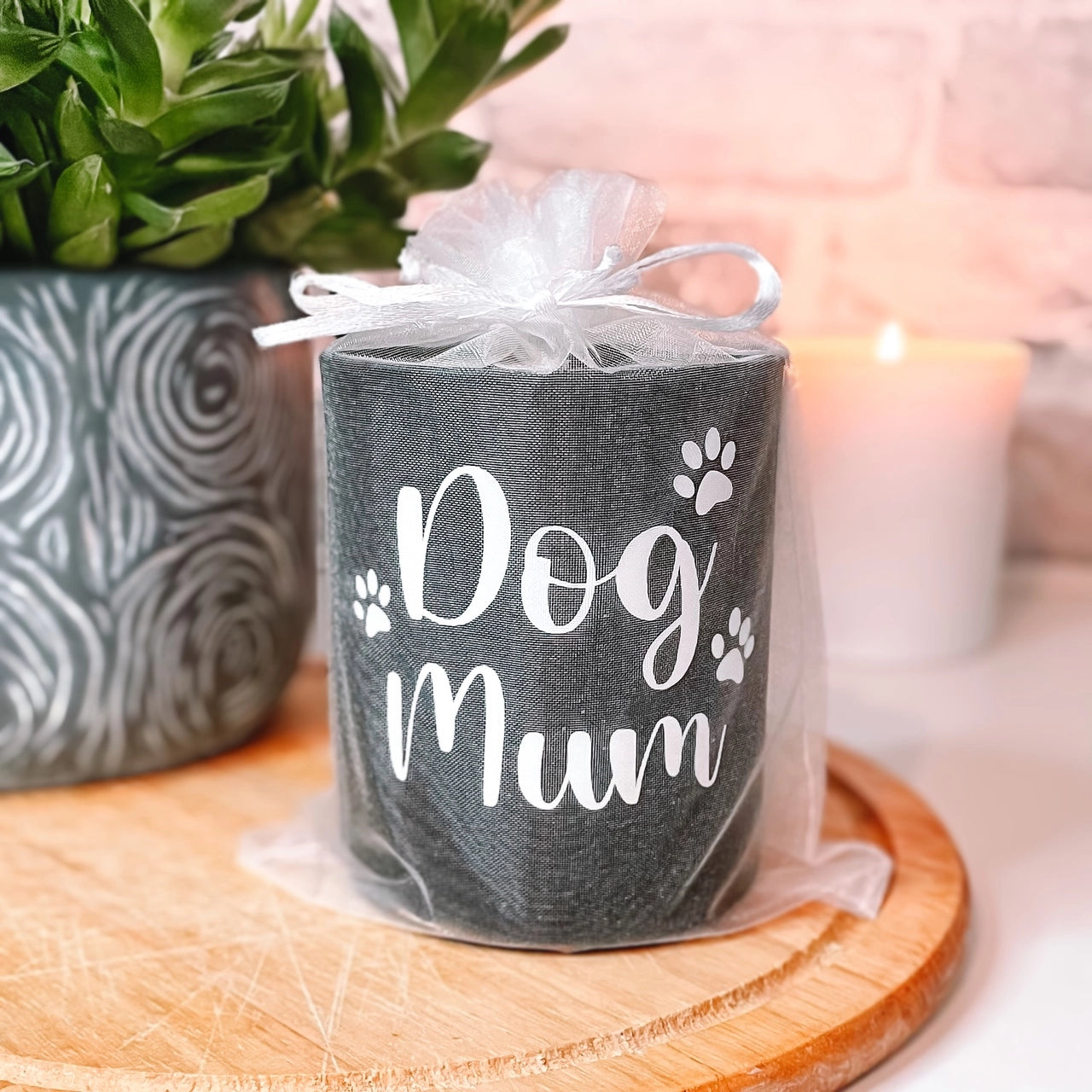 Dog Mum Candle// Mothers Day Candle, Puppy Gift Mum or Mom.