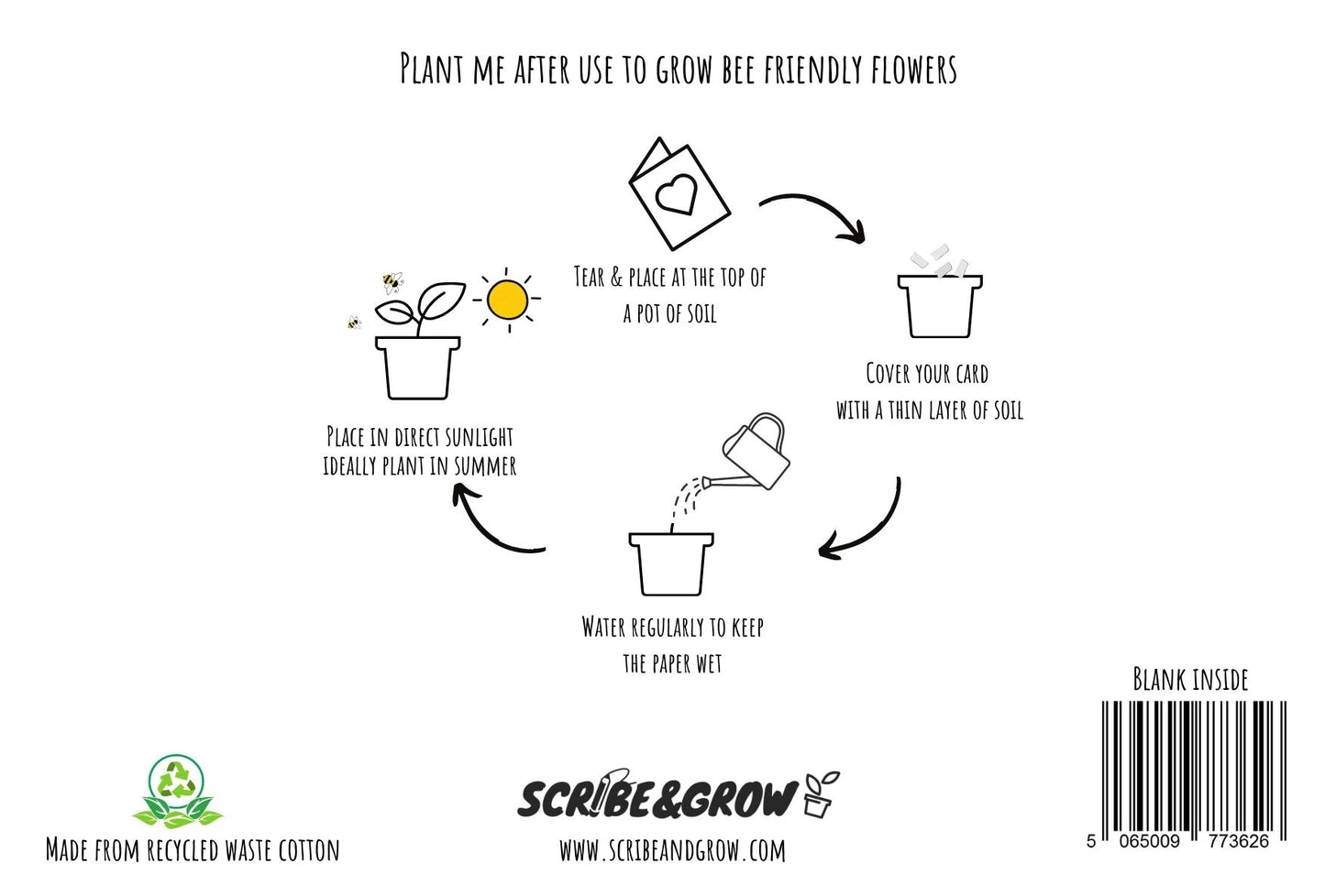 Father's Day Card - Plantable Greeting Card