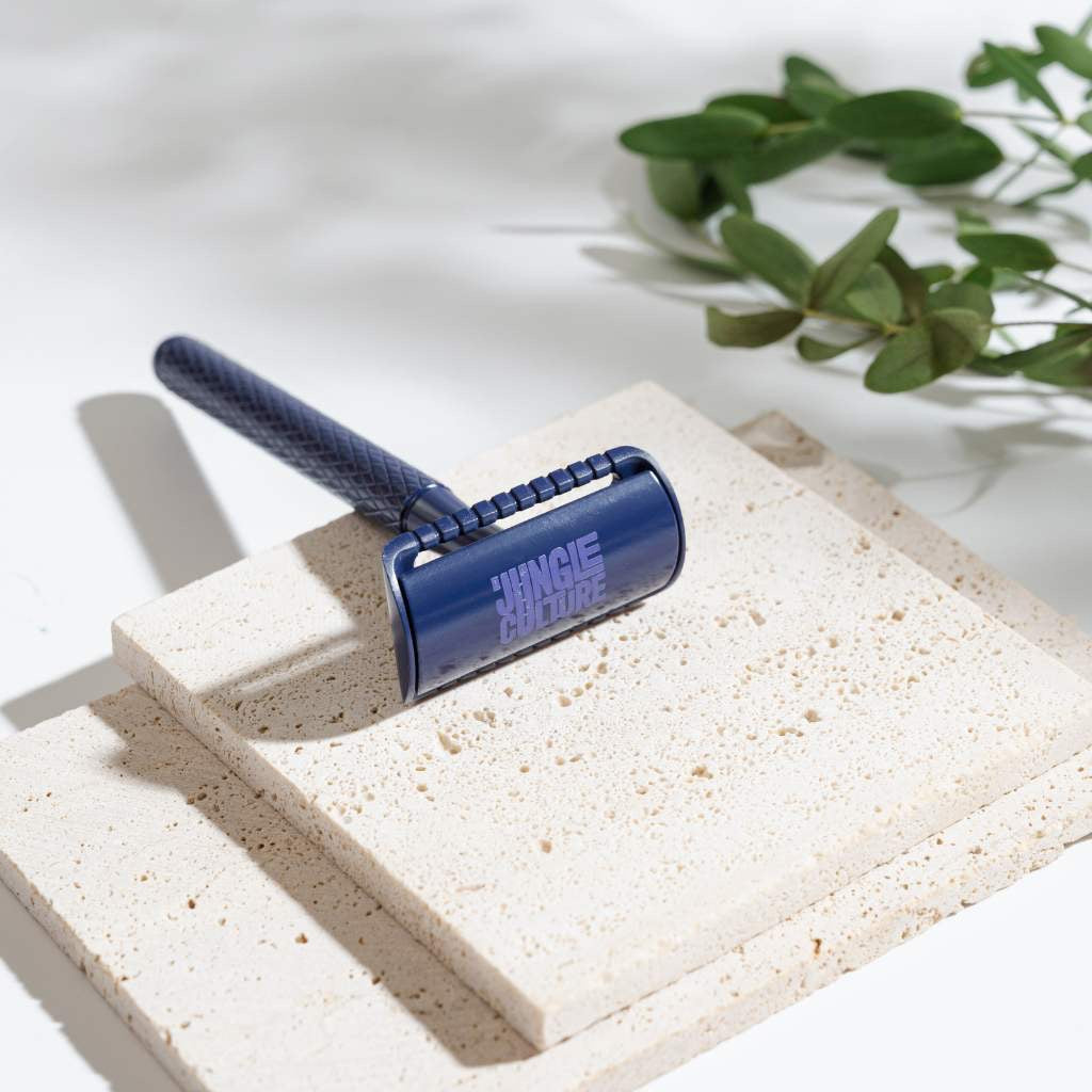 Reusable Metal Safety Razors - Includes 10x Razor Blades