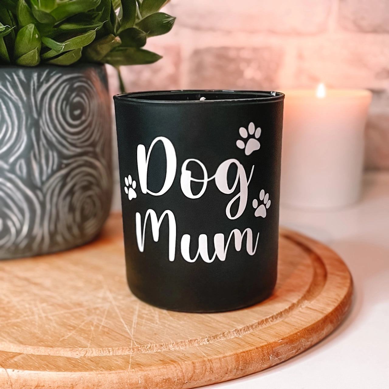 Dog Mum Candle// Mothers Day Candle, Puppy Gift Mum or Mom.
