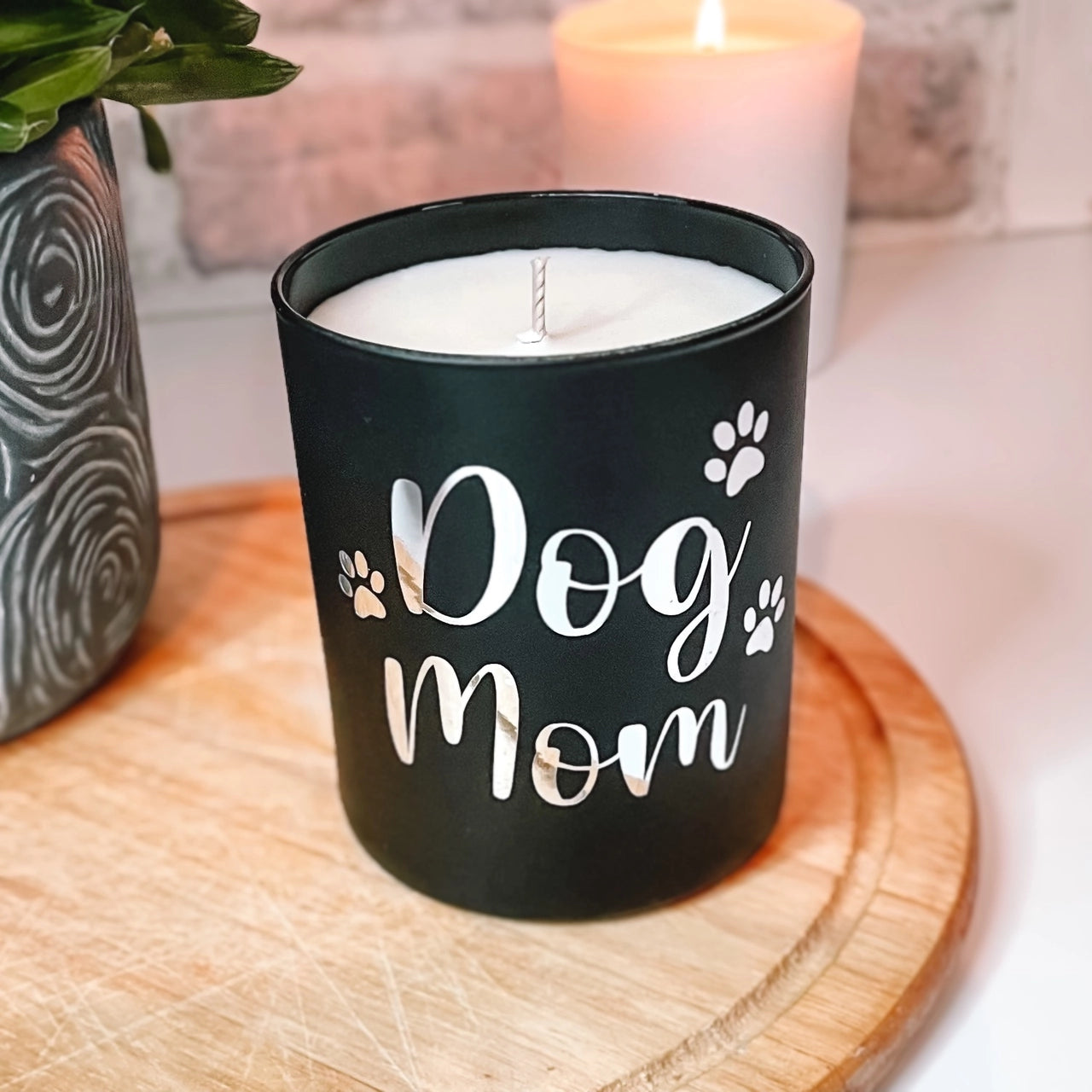 Dog Mum Candle// Mothers Day Candle, Puppy Gift Mum or Mom.