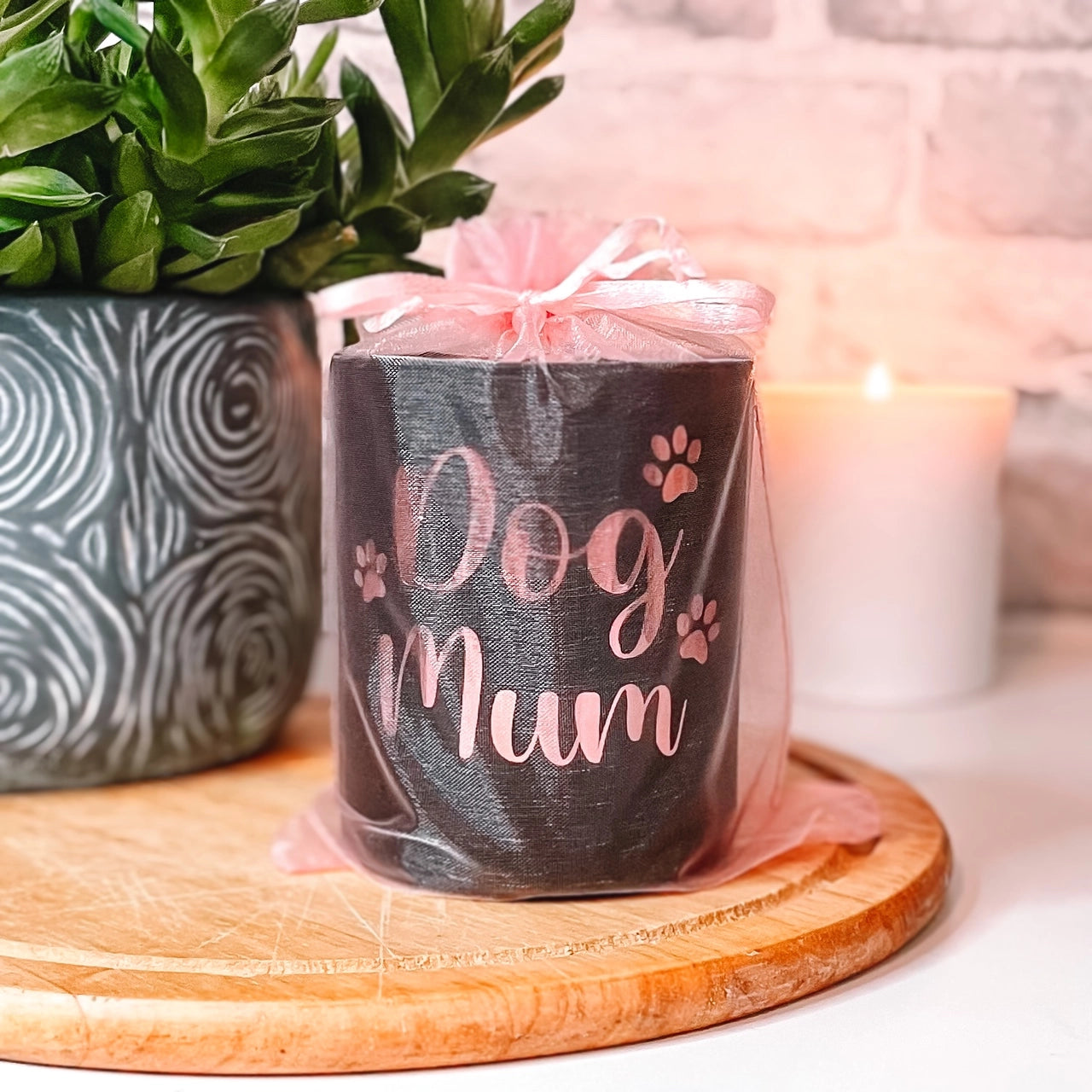 Dog Mum Candle// Mothers Day Candle, Puppy Gift Mum or Mom.