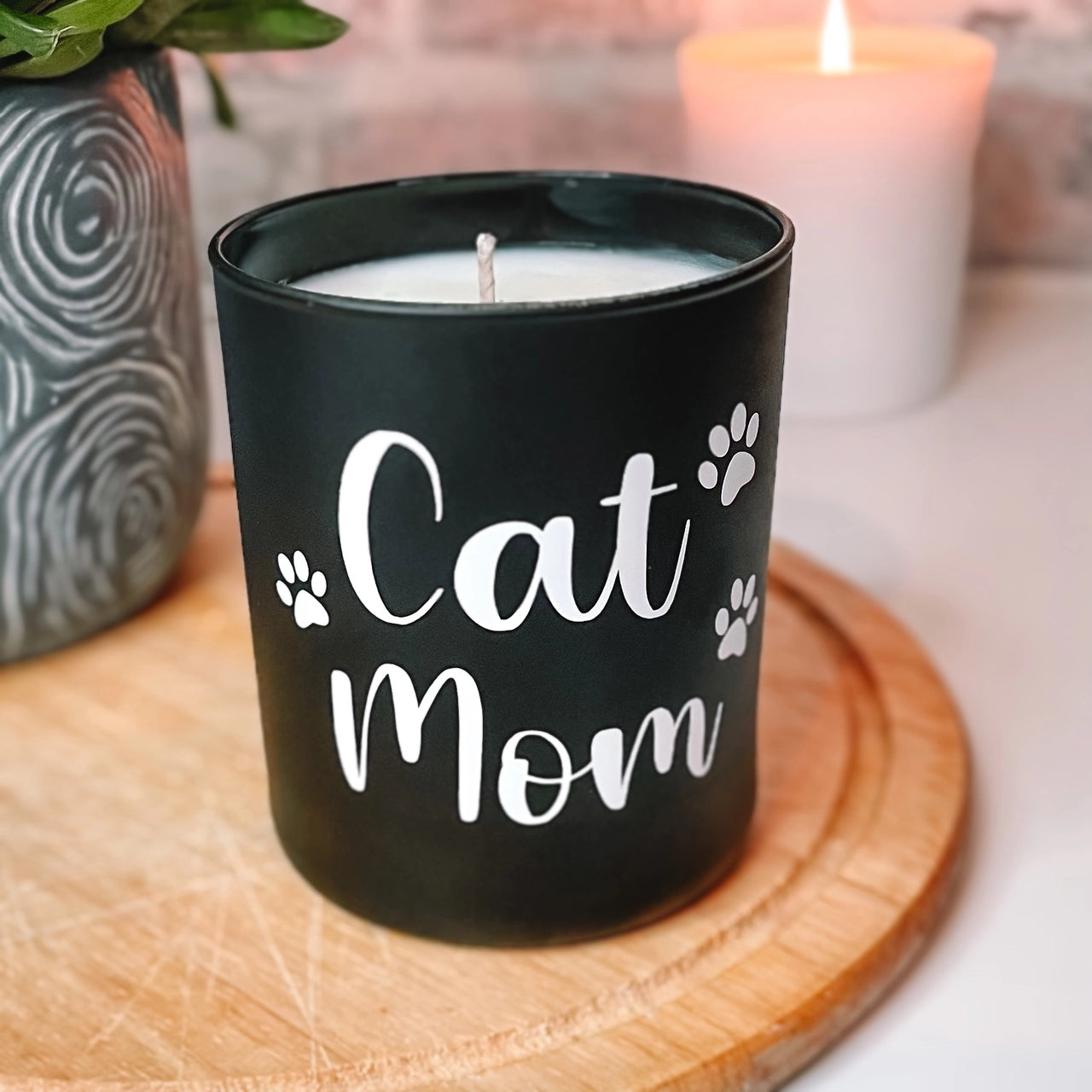 Cat Mom Candle// Mothers Day Candle, Kitten Gift