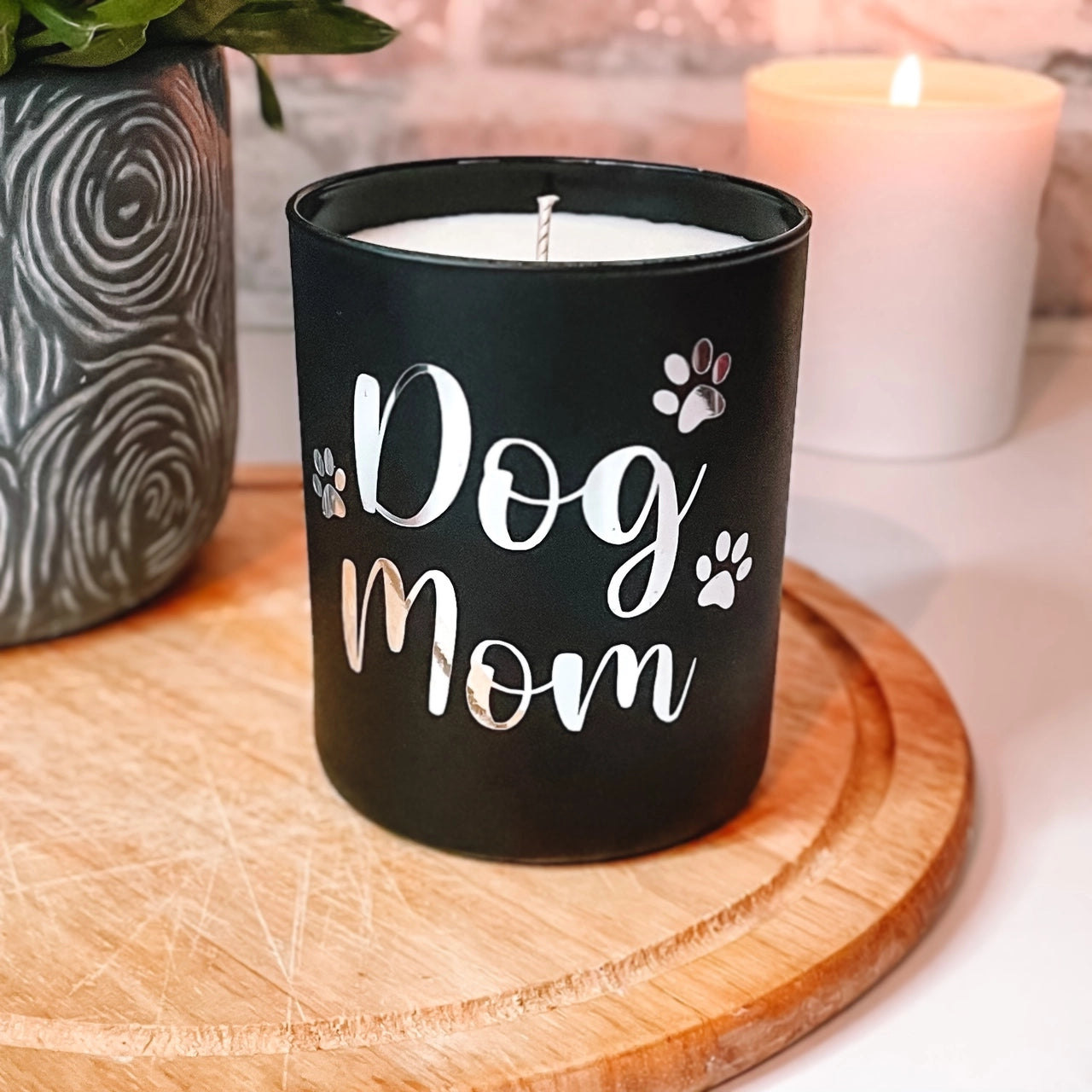 Dog Mum Candle// Mothers Day Candle, Puppy Gift Mum or Mom.