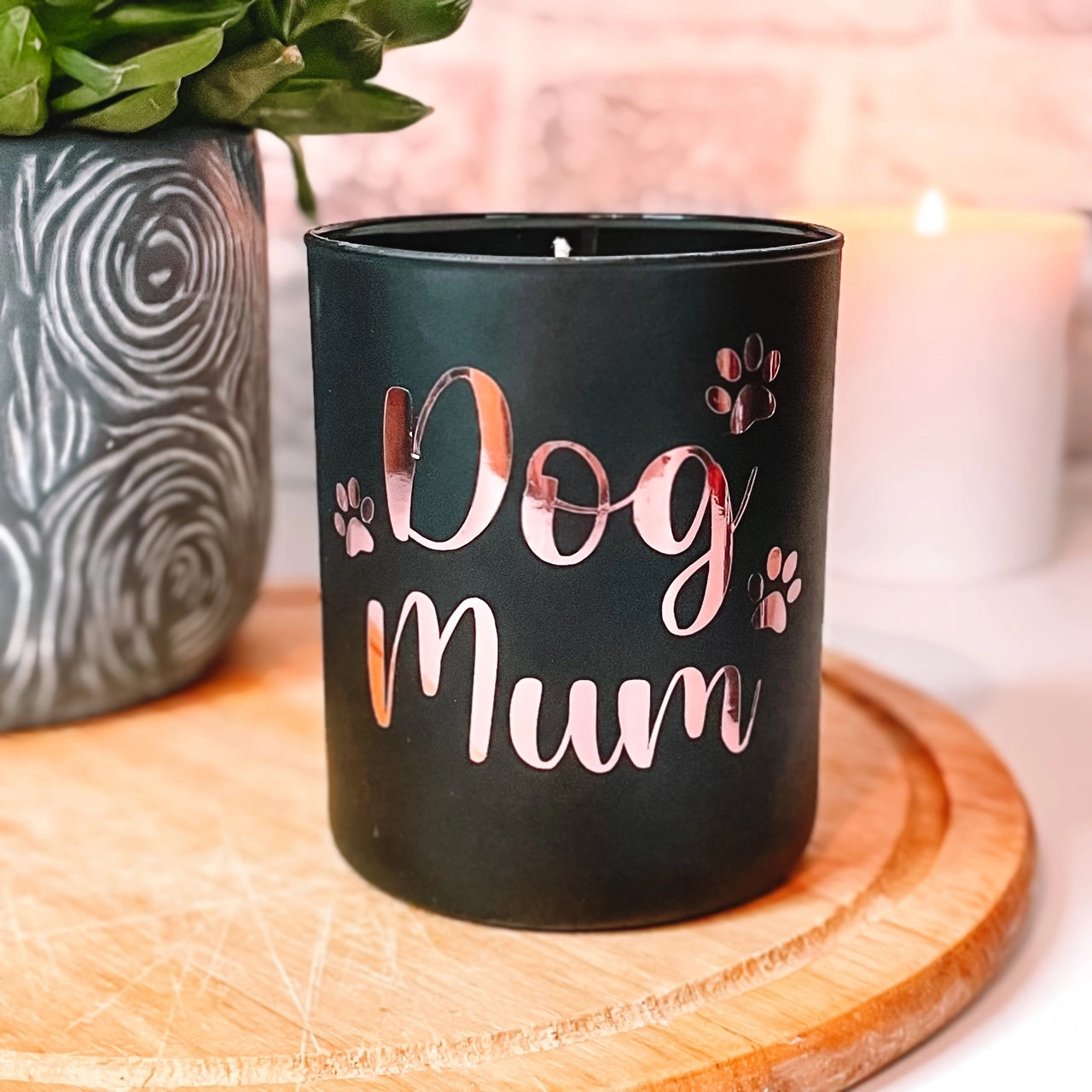 Dog Mum Candle// Mothers Day Candle, Puppy Gift Mum or Mom.