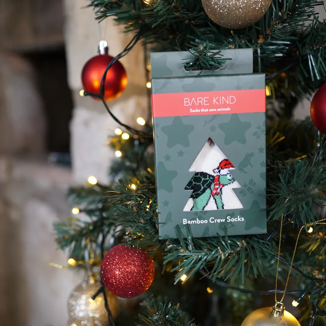 Otter Christmas Bauble Socks | Festive Wildlife Gift