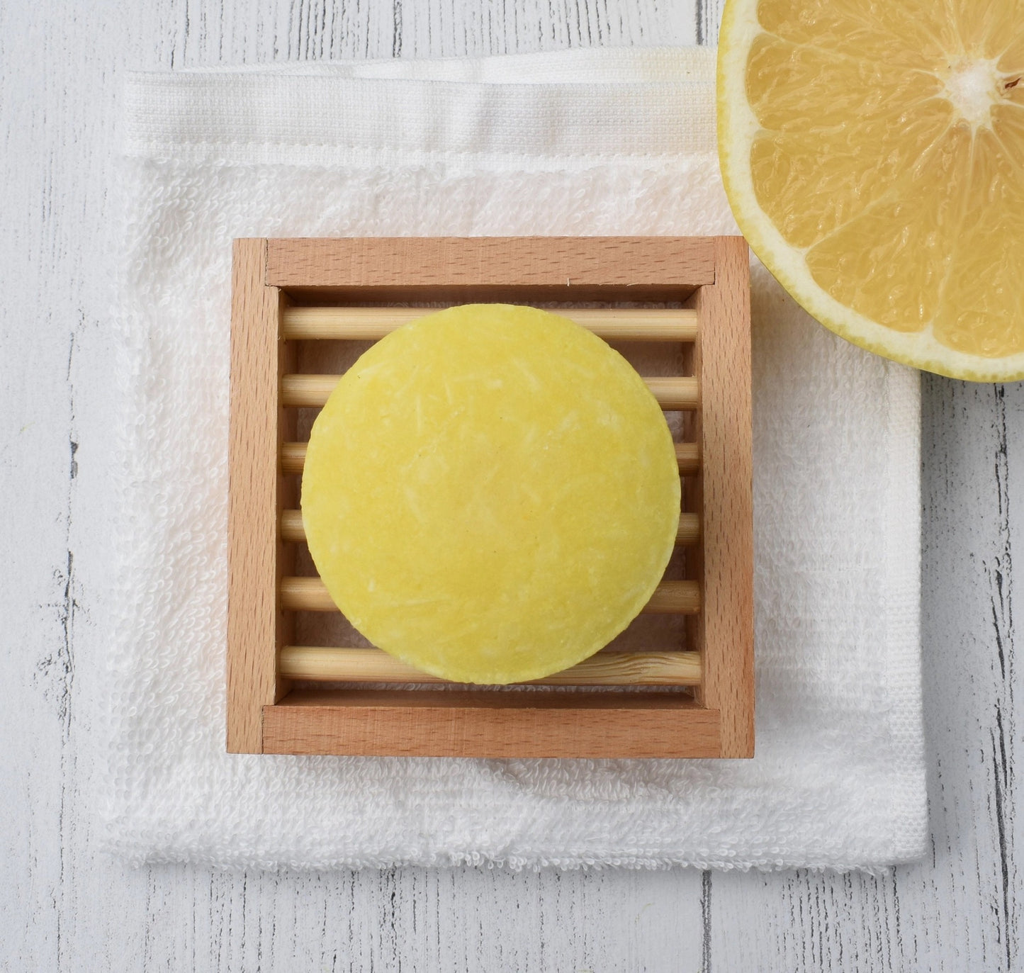 Handmade Solid Shampoo Bar in Tin. Grapefruit For Oily Hair.