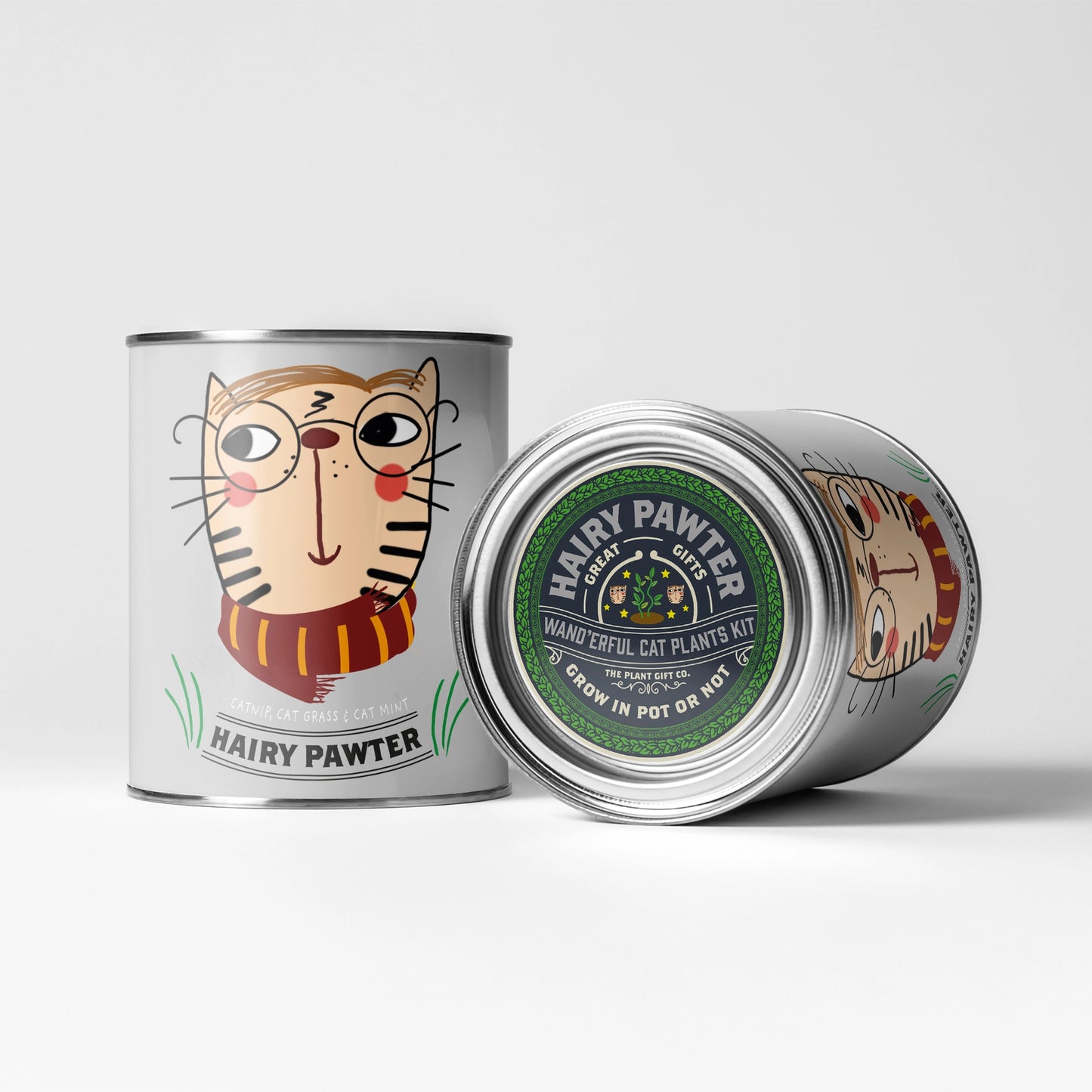 Hairy Pawter. Eco Grow Your Own Cat-Friendly Grow Kit.