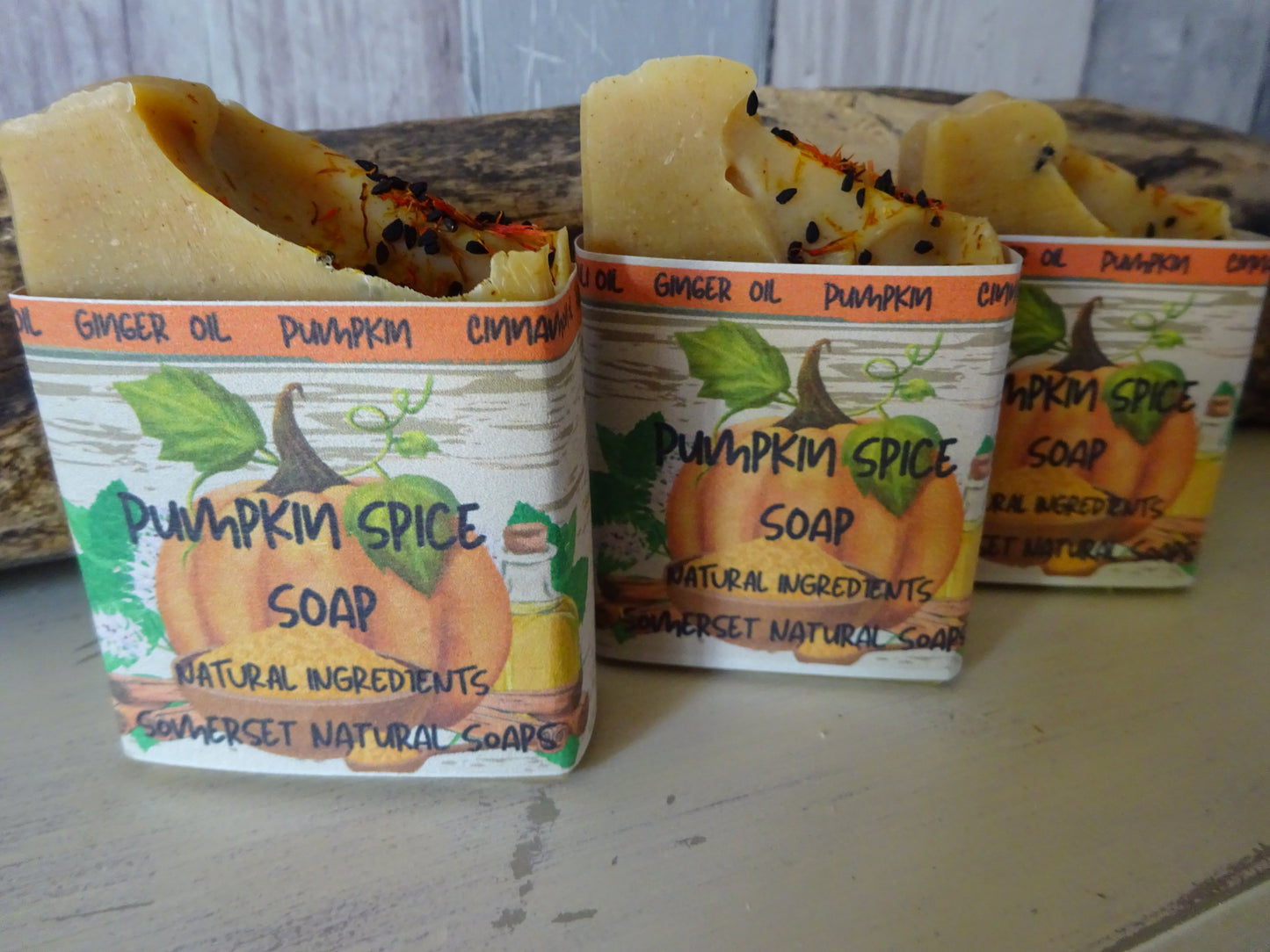 Pumpkin Spice Vegan Soap | Autumn Aromatherapy Soap