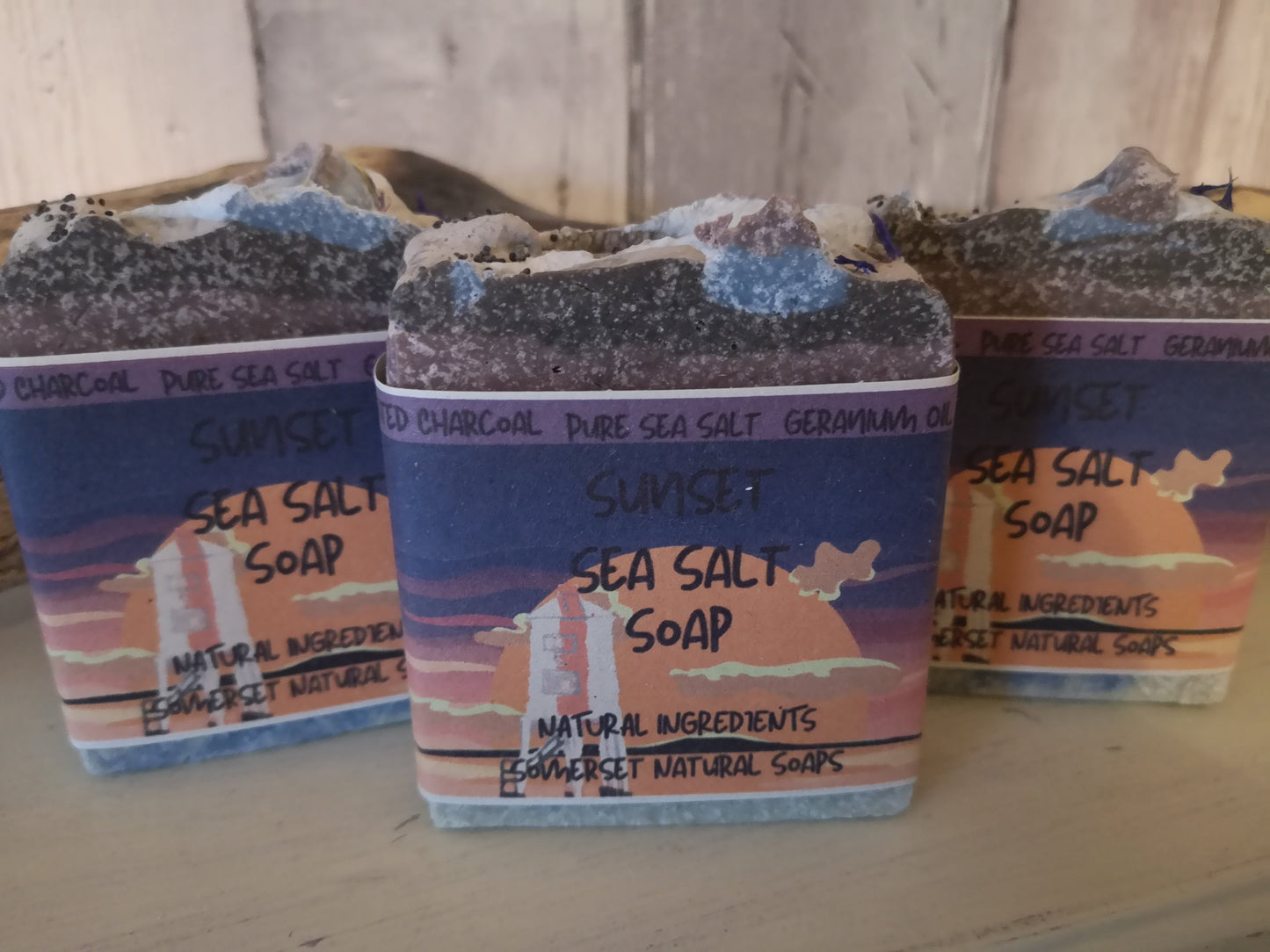 Sunset Sea Salt Soap | Purifying Natural Detox Soap
