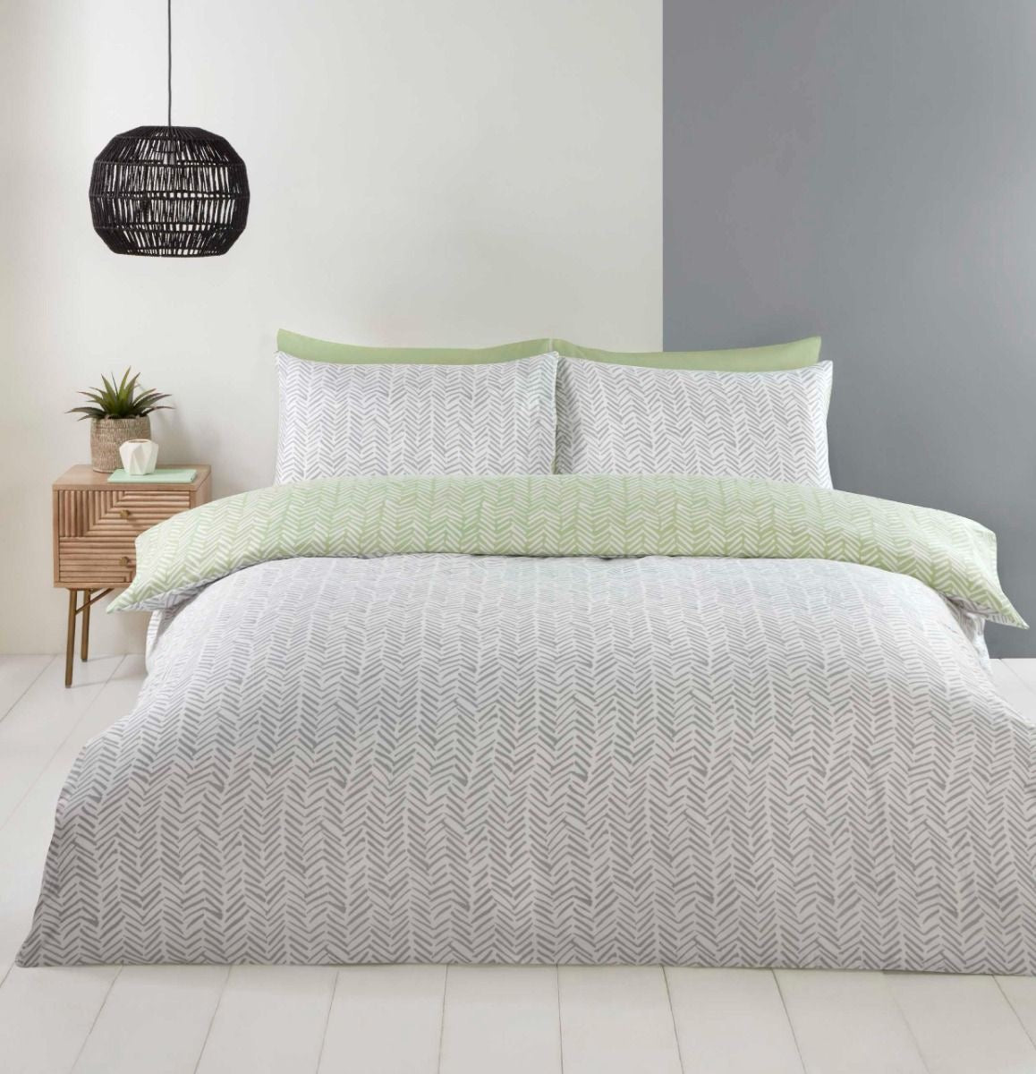 Rapport Home Helston Duvet and Pillowcase Set