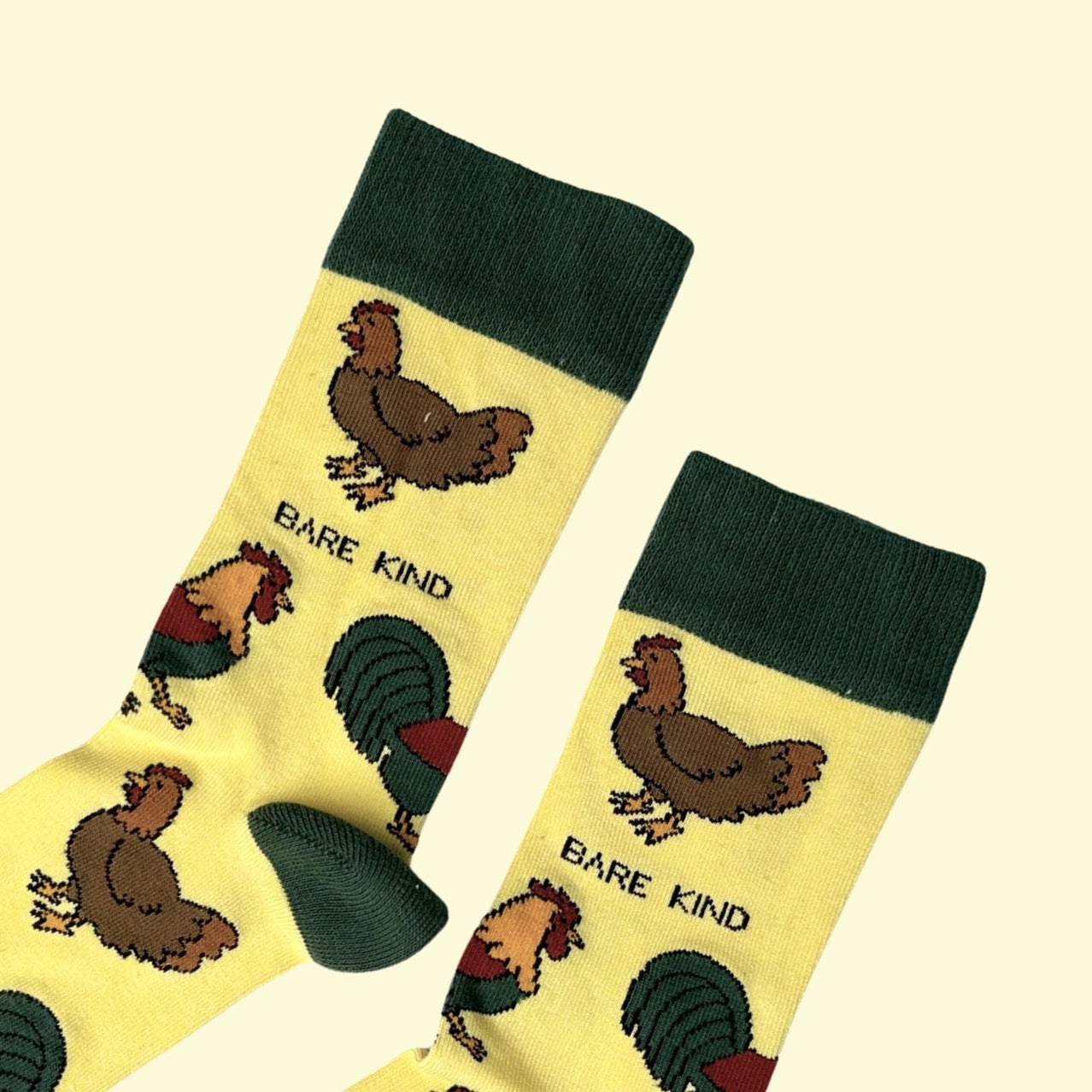 Chicken Socks | Bamboo Socks | Yellow Socks | Farm Socks