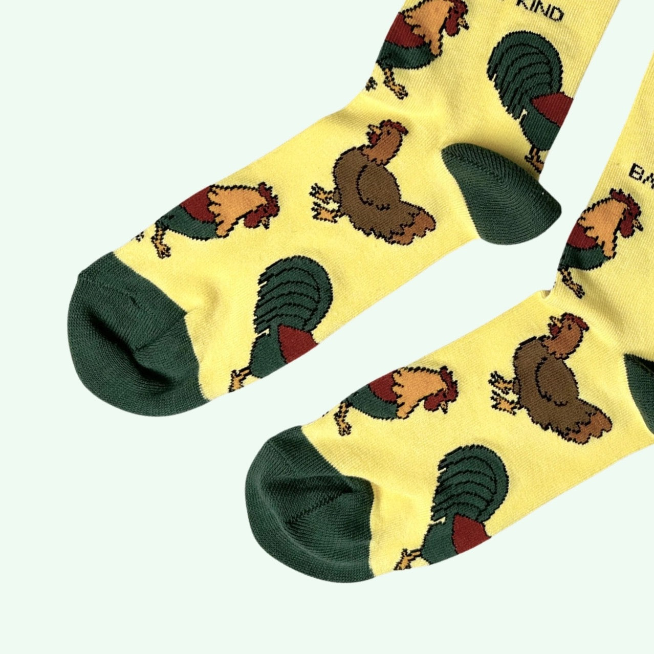 Chicken Socks | Bamboo Socks | Yellow Socks | Farm Socks