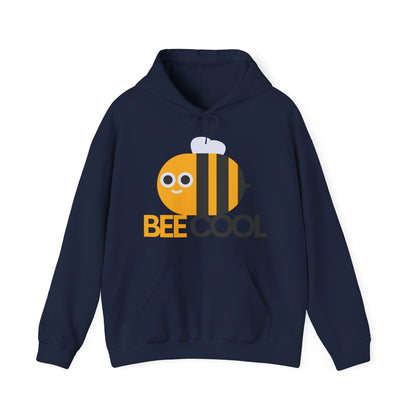 Bee Cool Unisex Heavy Blend™ Hooded Sweatshirt - Fun and Cozy Gift for Bee Lovers