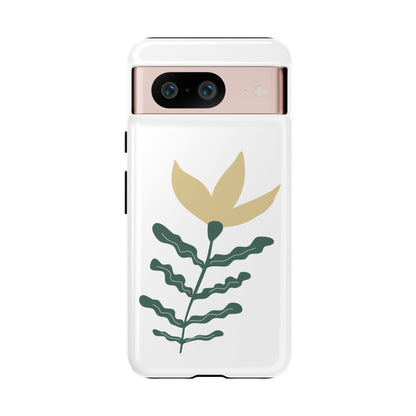 Floral Tough Phone Case - Durable Protection with Stylish Design