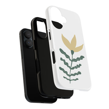 Floral Tough Phone Case - Durable Protection with Stylish Design