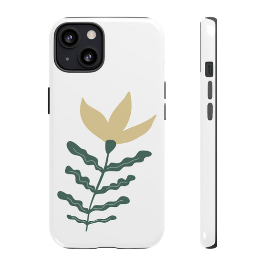 Floral Tough Phone Case - Durable Protection with Stylish Design