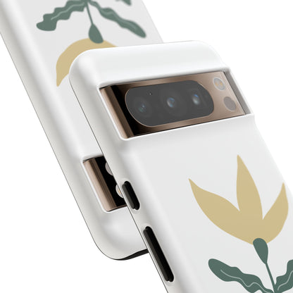 Floral Tough Phone Case - Durable Protection with Stylish Design