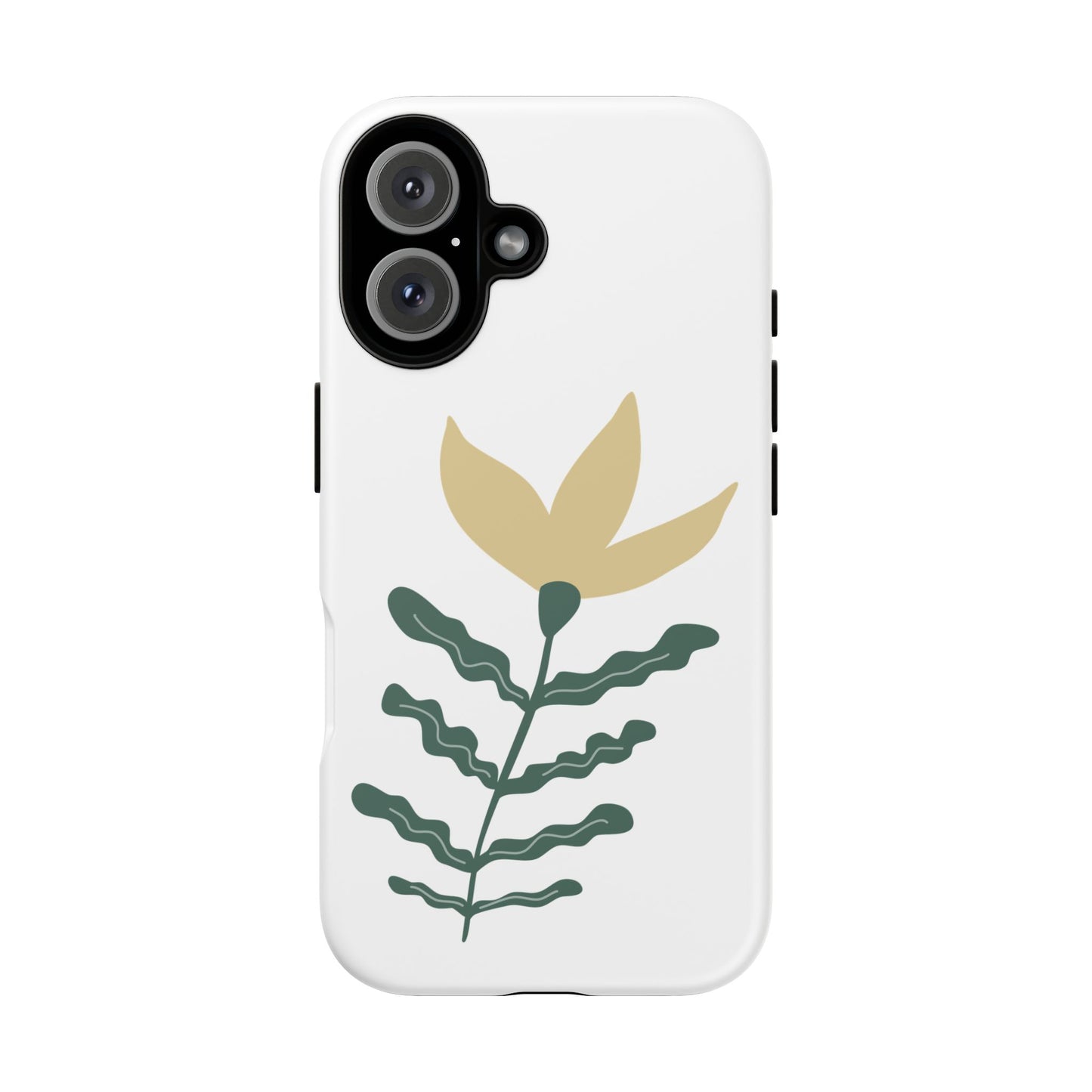 Floral Tough Phone Case - Durable Protection with Stylish Design