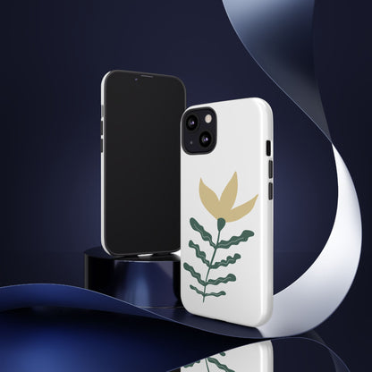 Floral Tough Phone Case - Durable Protection with Stylish Design
